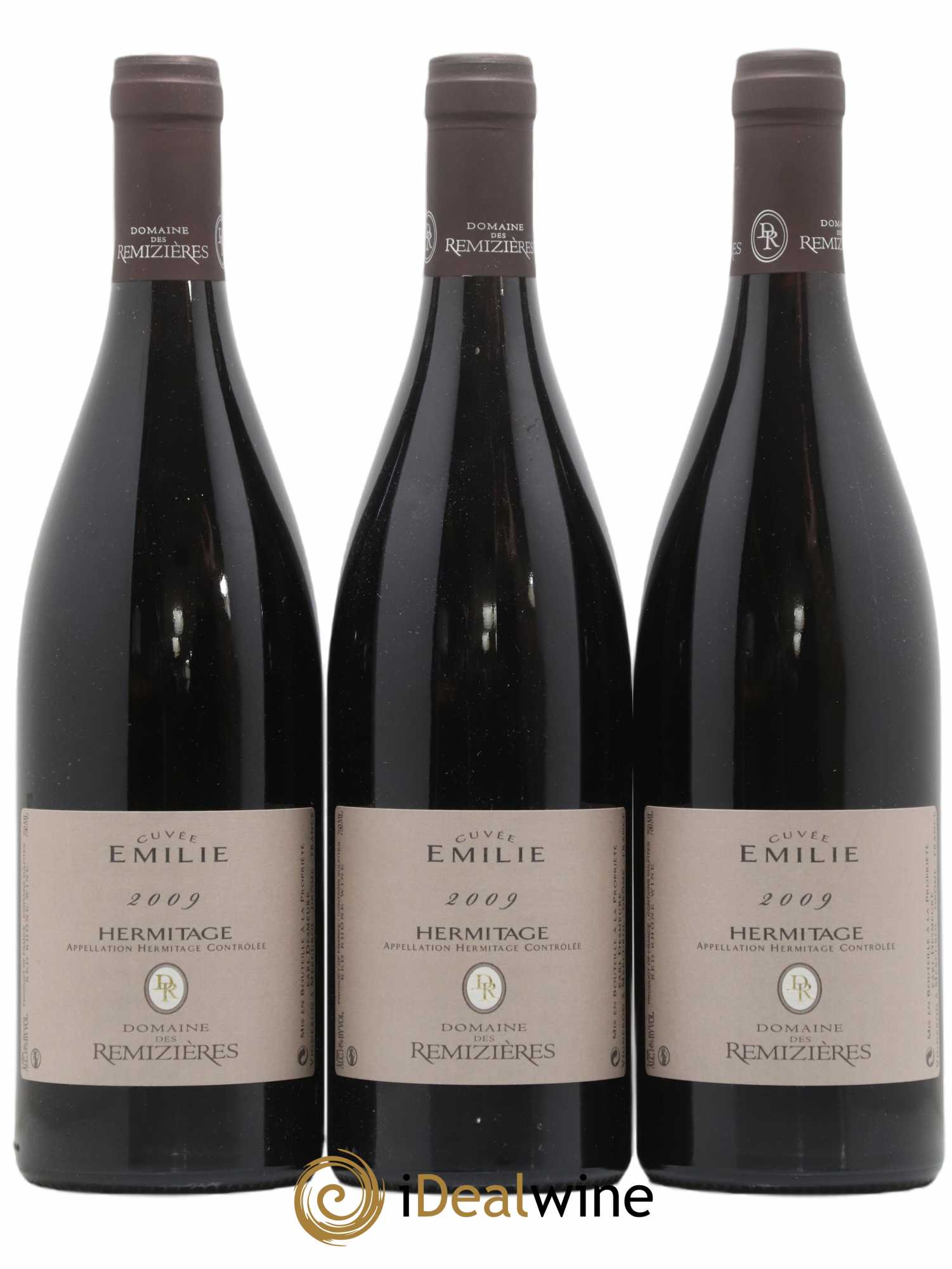 Hermitage Cuvée Emilie Rémizières (Domaine des) 2009 - Lot de 3 bouteilles - 0