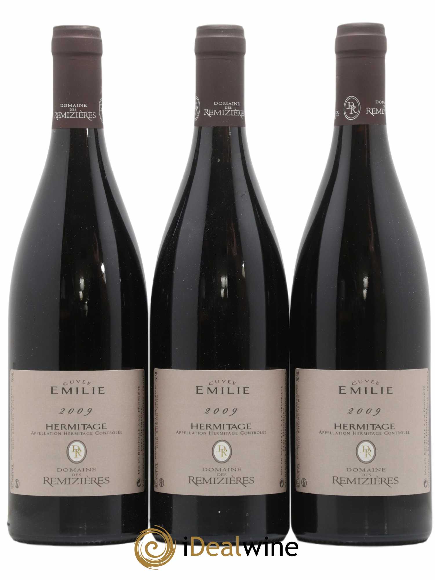 Hermitage Cuvée Emilie Rémizières (Domaine des) 2009 - Lot de 3 bouteilles - 0