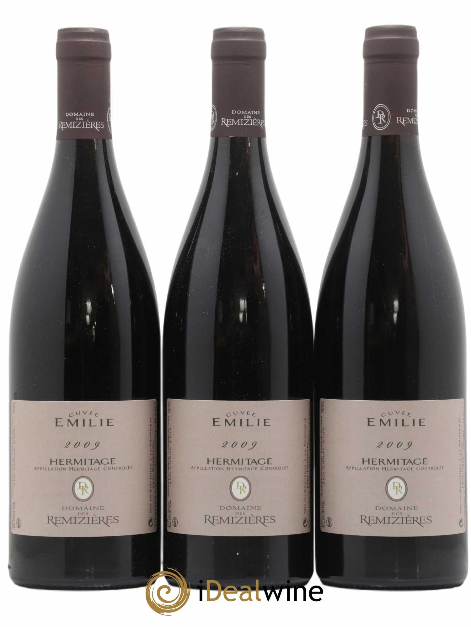 Hermitage Cuvée Emilie Rémizières (Domaine des) 2009 - Lot de 3 bouteilles - 0