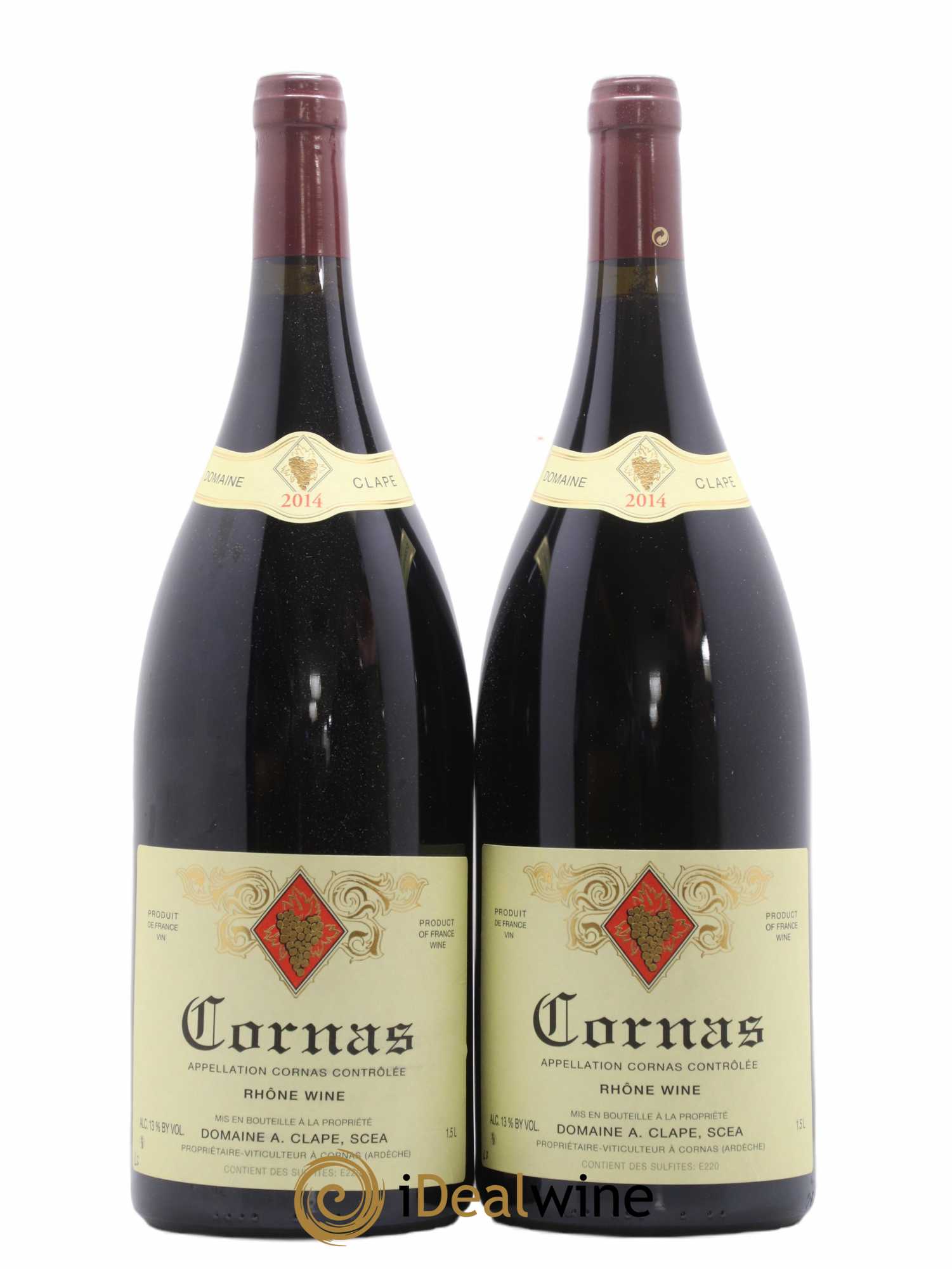 Cornas Auguste Clape 2014 - Lot de 2 magnums - 0
