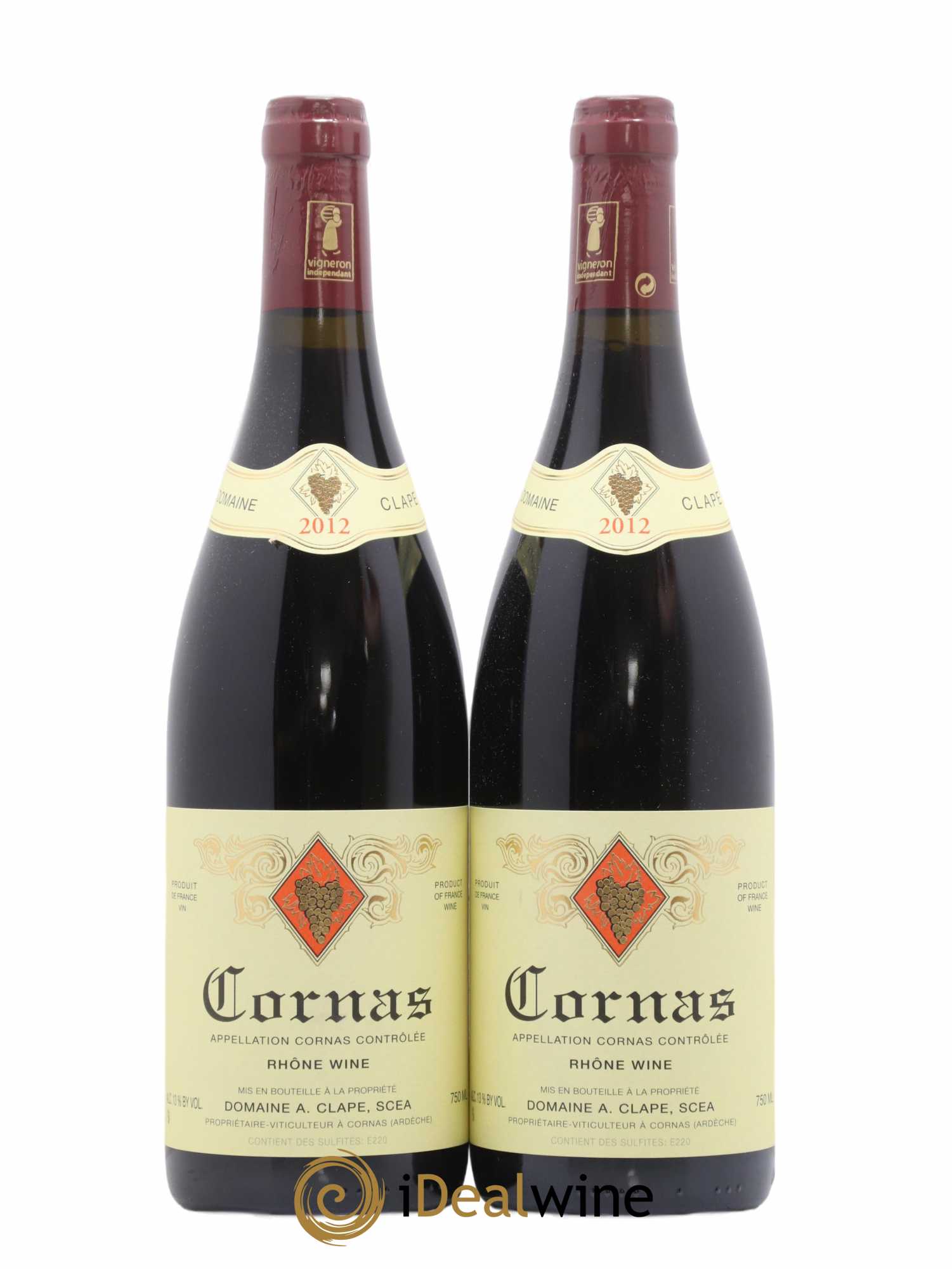 Cornas Auguste Clape 2012 - Lot de 2 bouteilles - 0