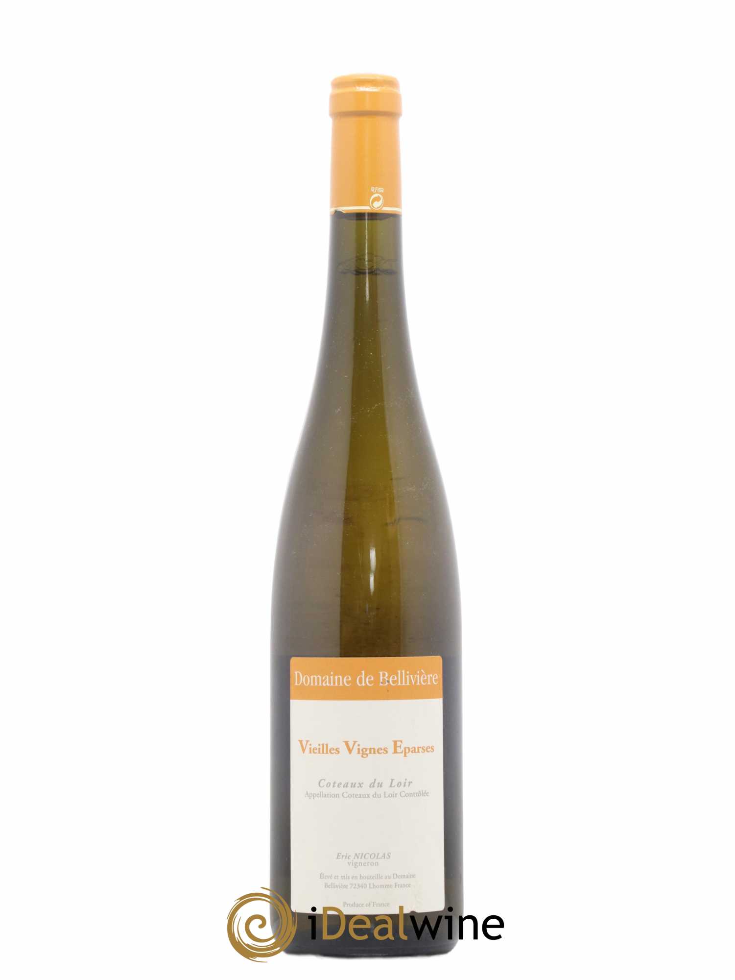 Coteaux du Loir Vieilles Vignes Eparses Domaine de Bellivière 2005 - Lot de 1 bouteille - 0