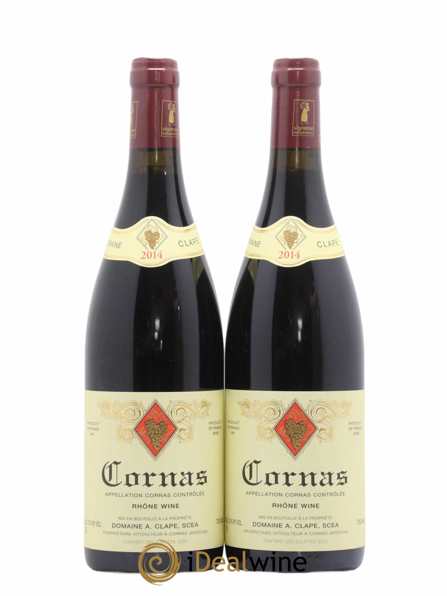Cornas Auguste Clape 2014 - Lot de 2 bouteilles - 0