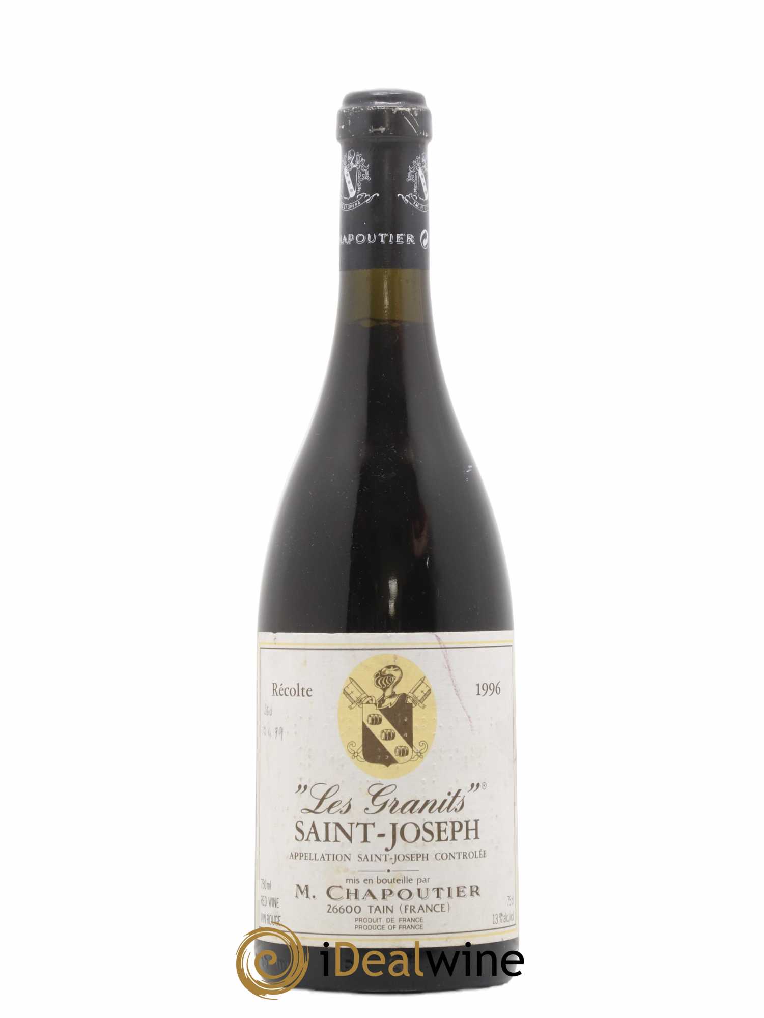 Saint-Joseph Les Granits Chapoutier 1996 - Lot de 1 bouteille - 0