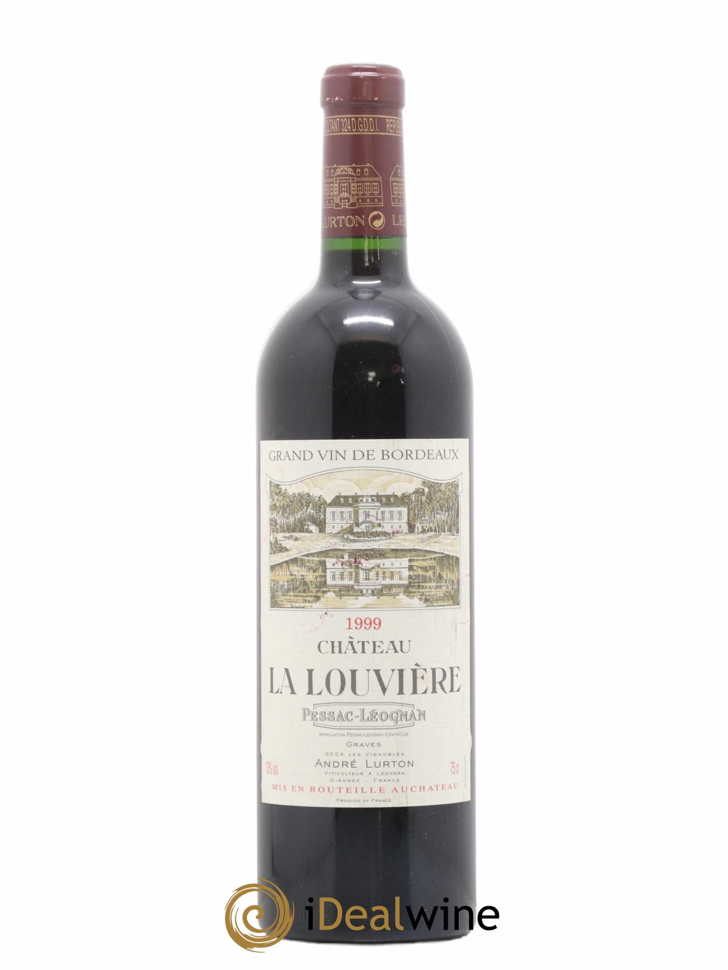 Château la Louvière 1999 - Lot de 1 bouteille - 0