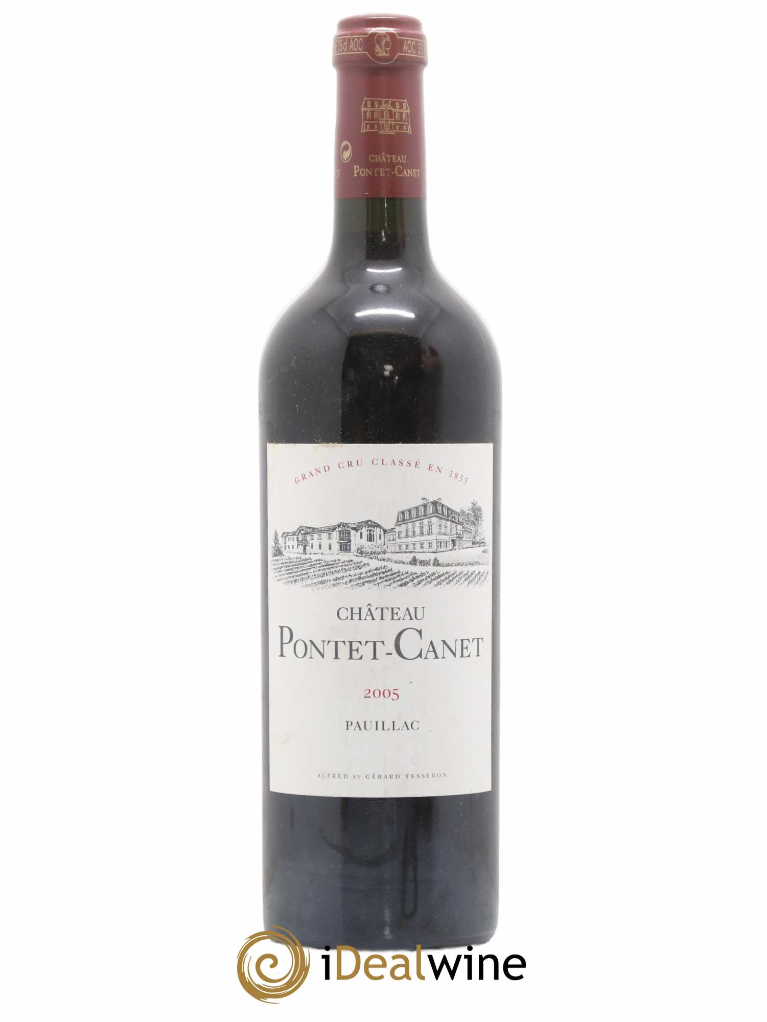 Château Pontet Canet 5ème Grand Cru Classé 2005 - Lot de 1 bouteille - 0