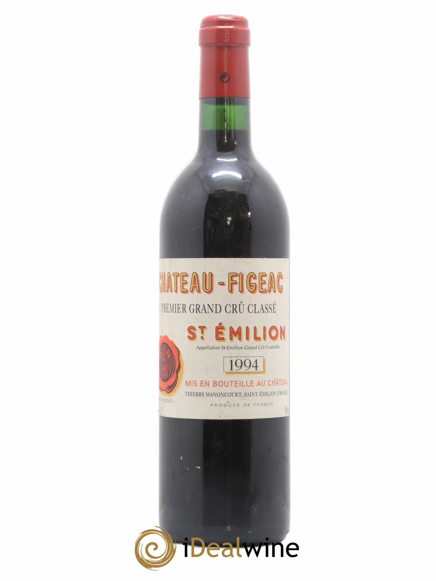 Château Figeac 1er Grand Cru Classé A 1994 - Lot de 1 bouteille - 0