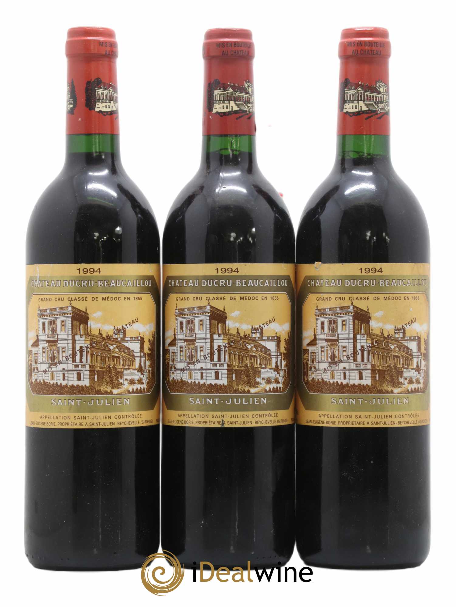 Château Ducru Beaucaillou 2ème Grand Cru Classé 1994 - Lot de 3 bouteilles - 0