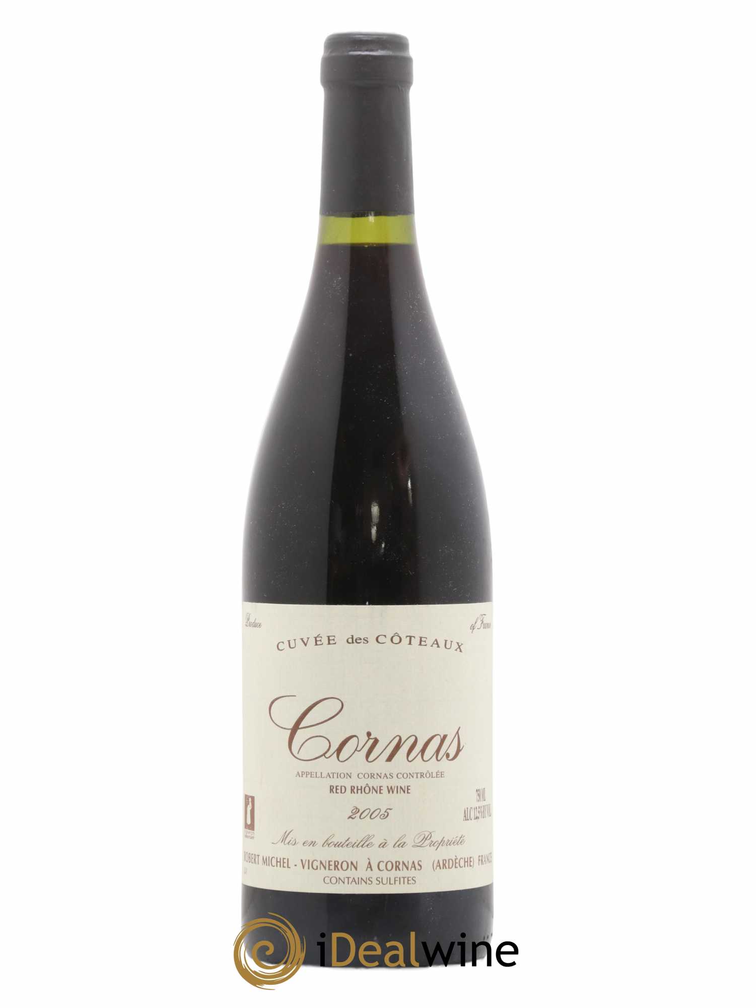 Cornas Cuvée des Coteaux Robert Michel 2005 - Lot de 1 bouteille - 0