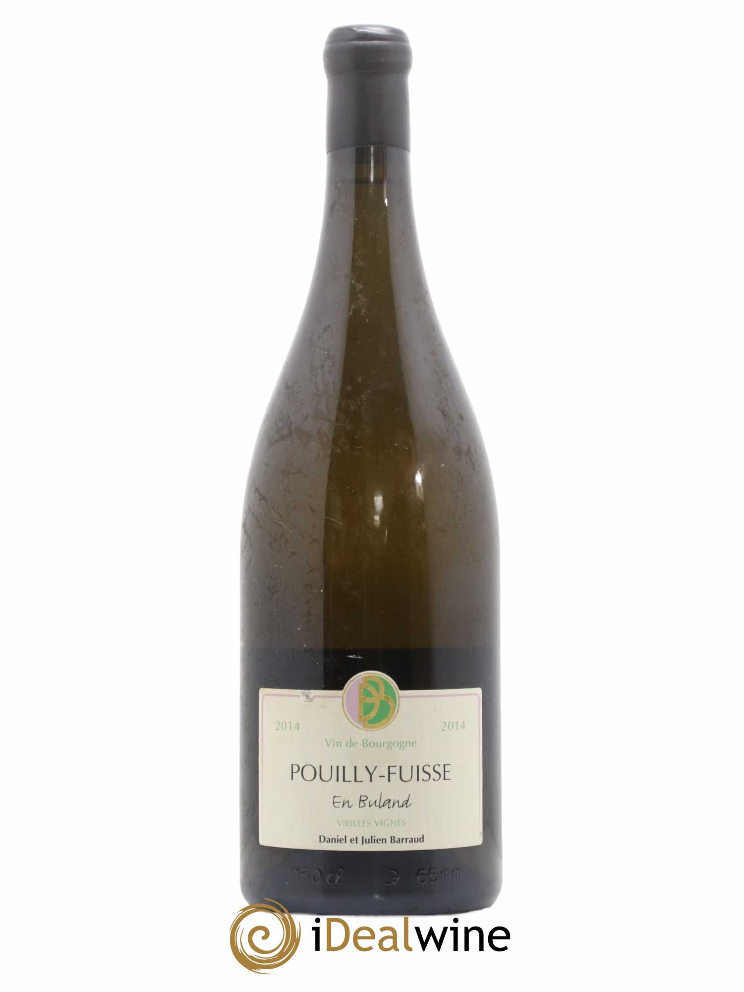 Pouilly-Fuissé En Buland Vieilles Vignes Daniel & Julien Barraud 2014 - Posten von 1 Magnum - 0