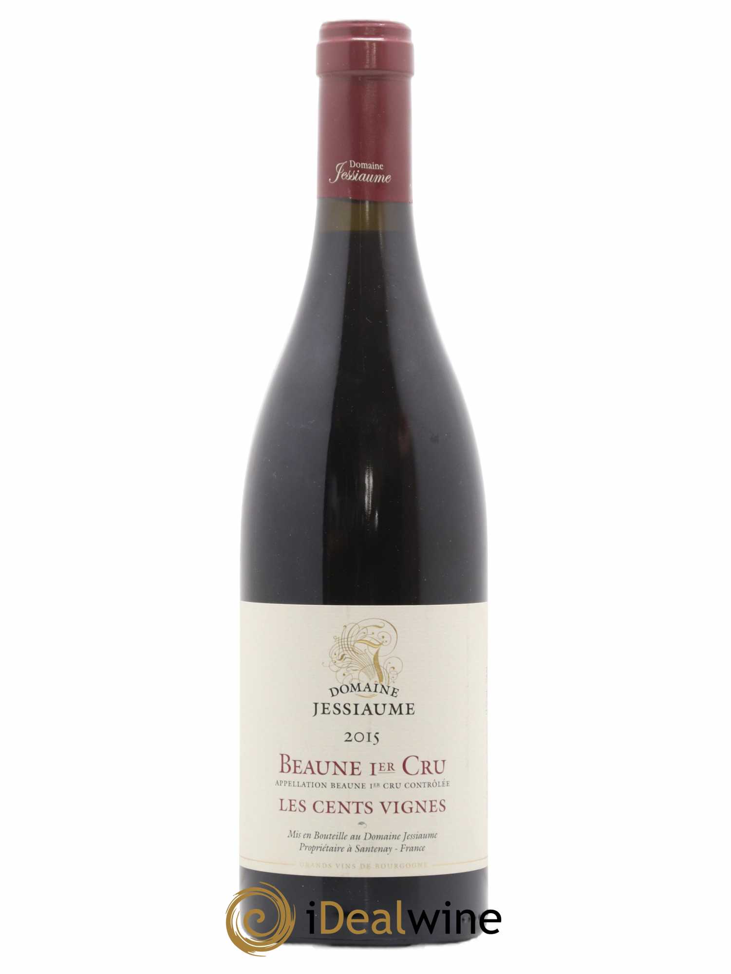 Beaune 1er Cru Cents Vignes Domaine Jessiaume 2015 - Posten von 1 Flasche - 0