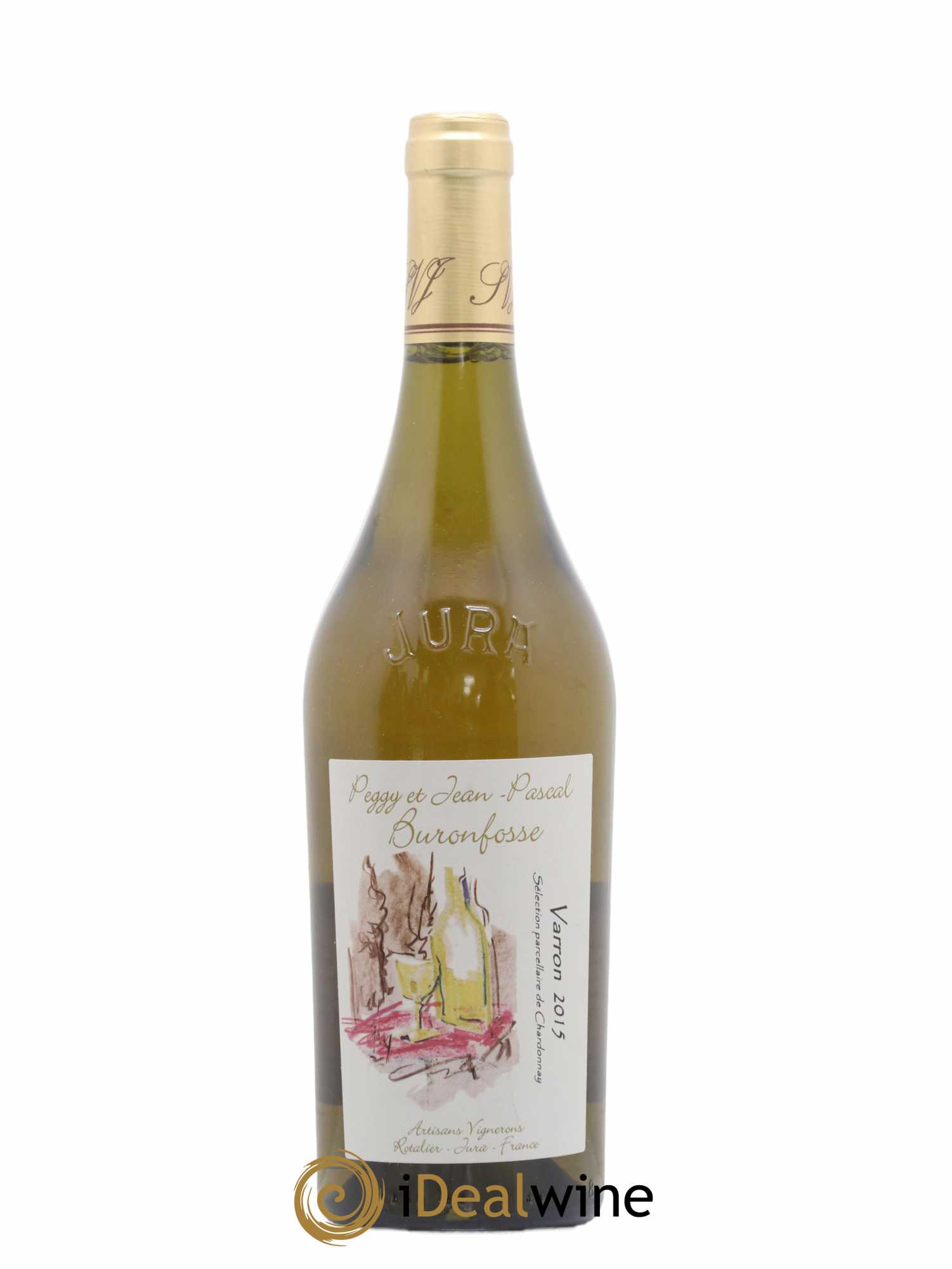 Côtes du Jura Varron Buronfosse 2015 - Posten von 1 Flasche - 0