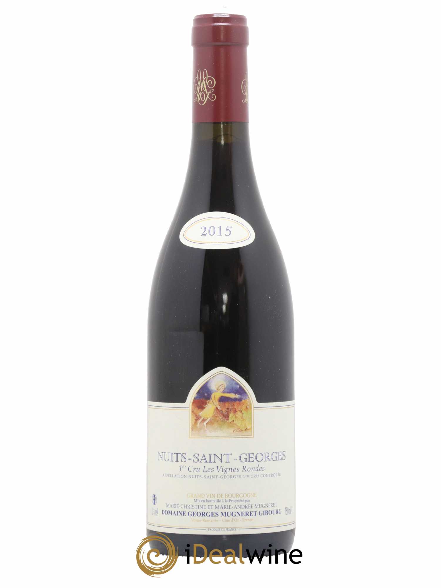 Nuits-Saint-Georges 1er Cru Les Vignes Rondes Mugneret-Gibourg (Domaine) 2015 - Lot de 1 bouteille - 0