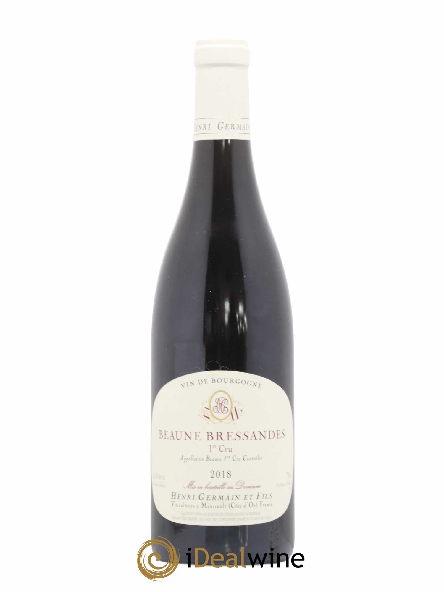 Beaune 1er Cru Bressandes Henri Germain 2018 - Lot de 1 bouteille - 0