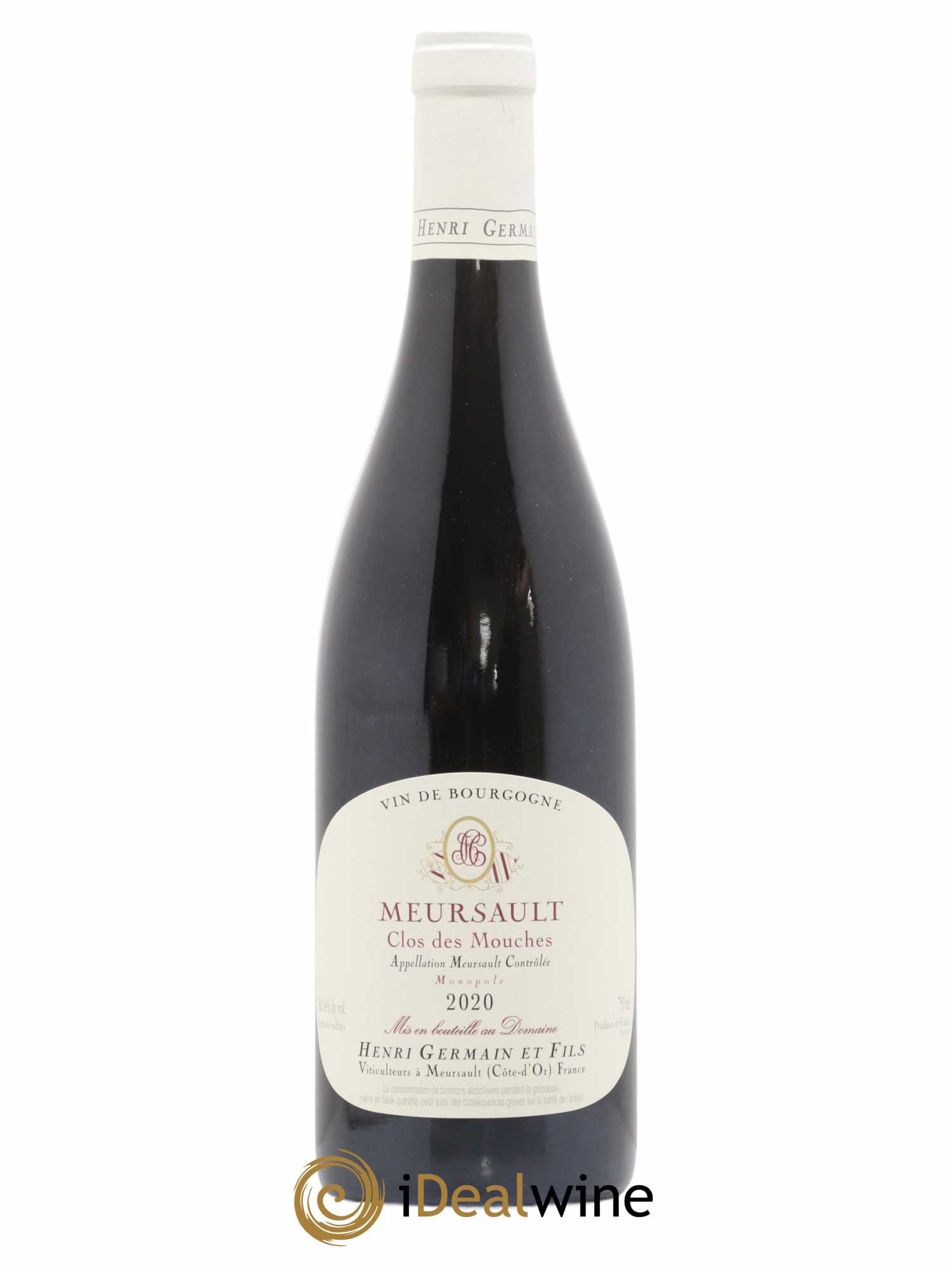 Meursault Clos des Mouches Henri Germain 2020 - Lot de 1 bouteille - 0