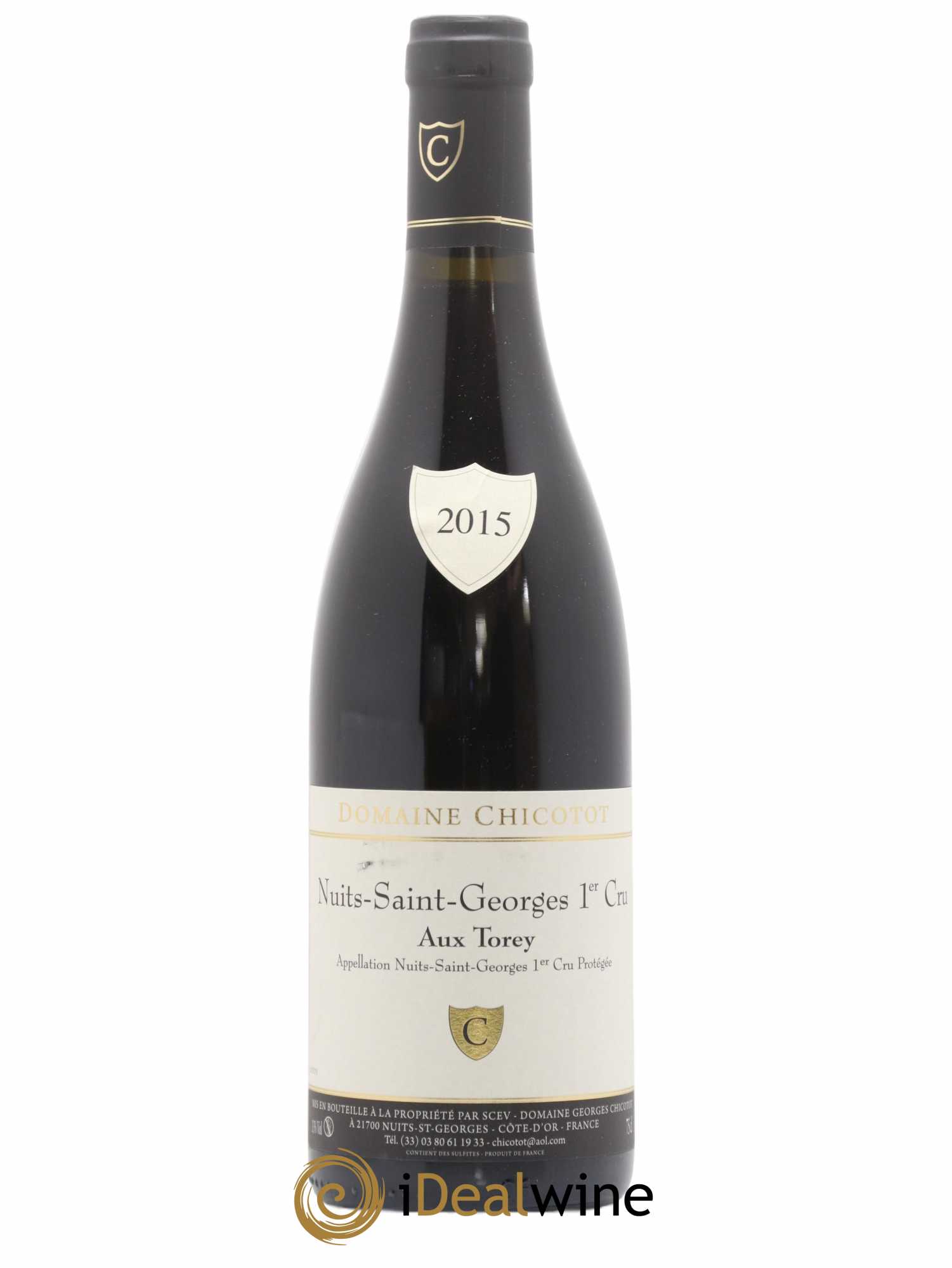 Nuits-Saint-Georges 1er Cru Aux Torey Domaine Chicotot 2015 - Posten von 1 Flasche - 0