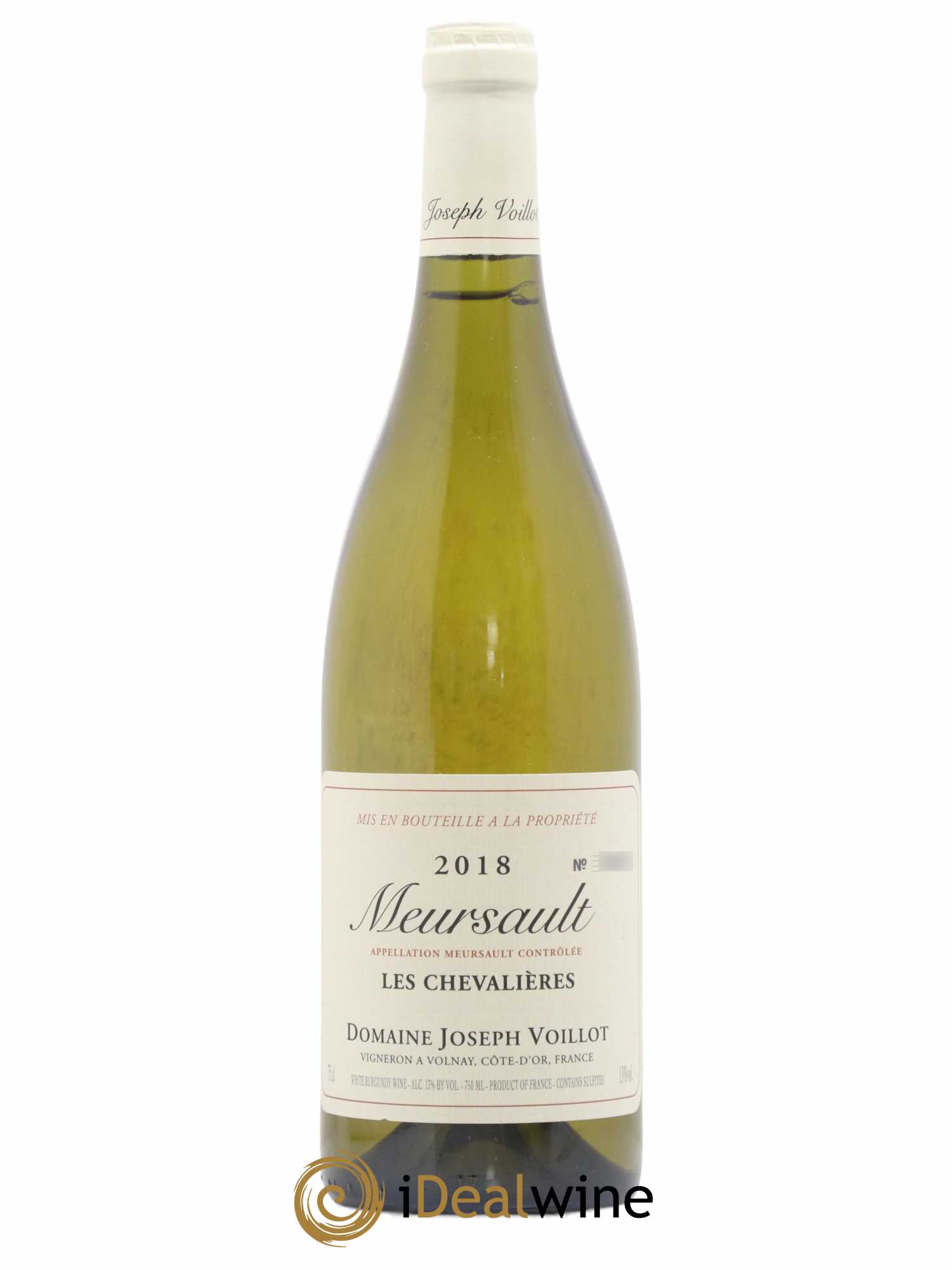 Meursault Les Chevalières Joseph Voillot (Domaine) 2018 - Lot de 1 bouteille - 0