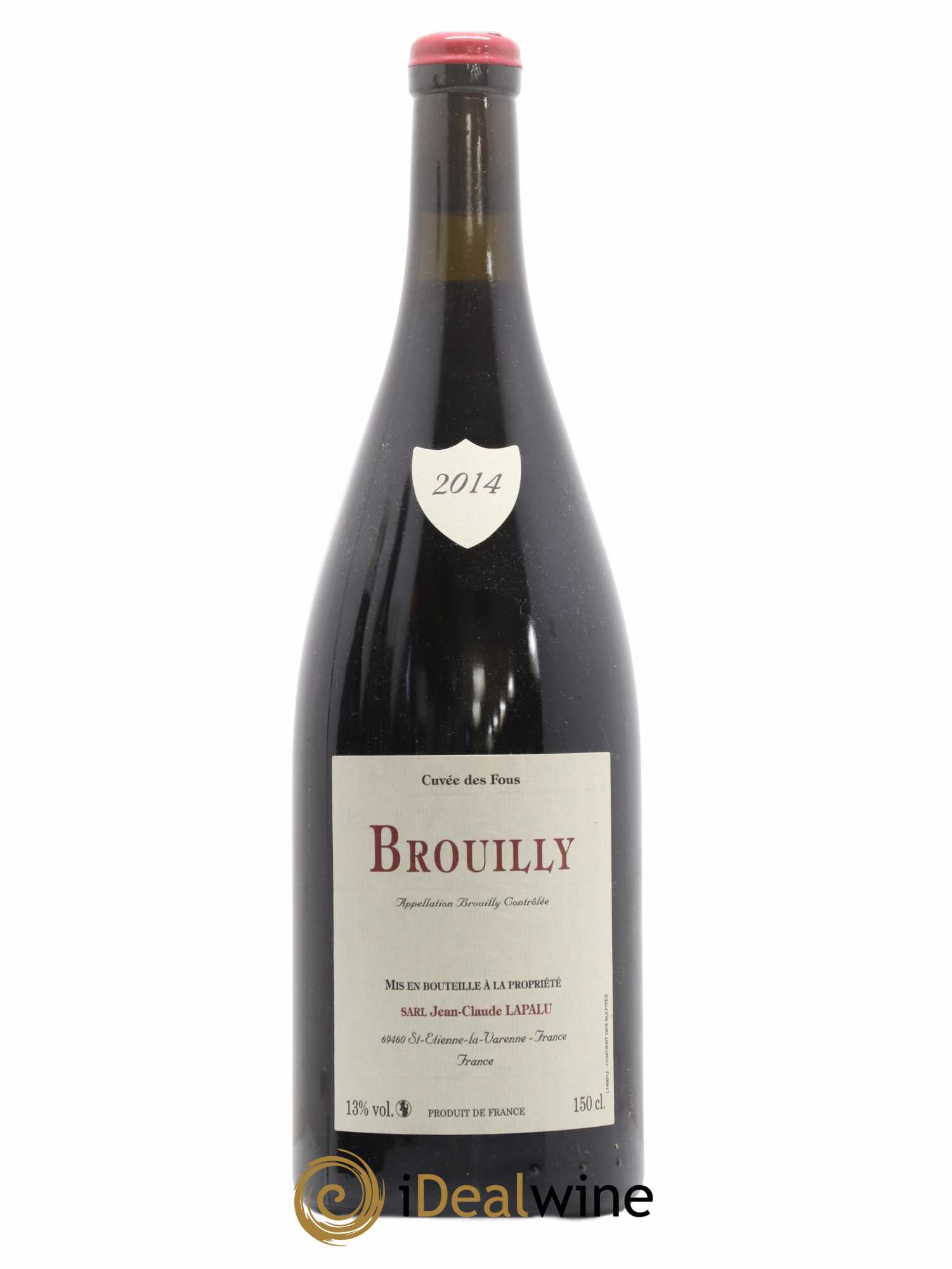 Brouilly Cuvée des Fous Jean-Claude Lapalu 2014 - Lot de 1 magnum - 0