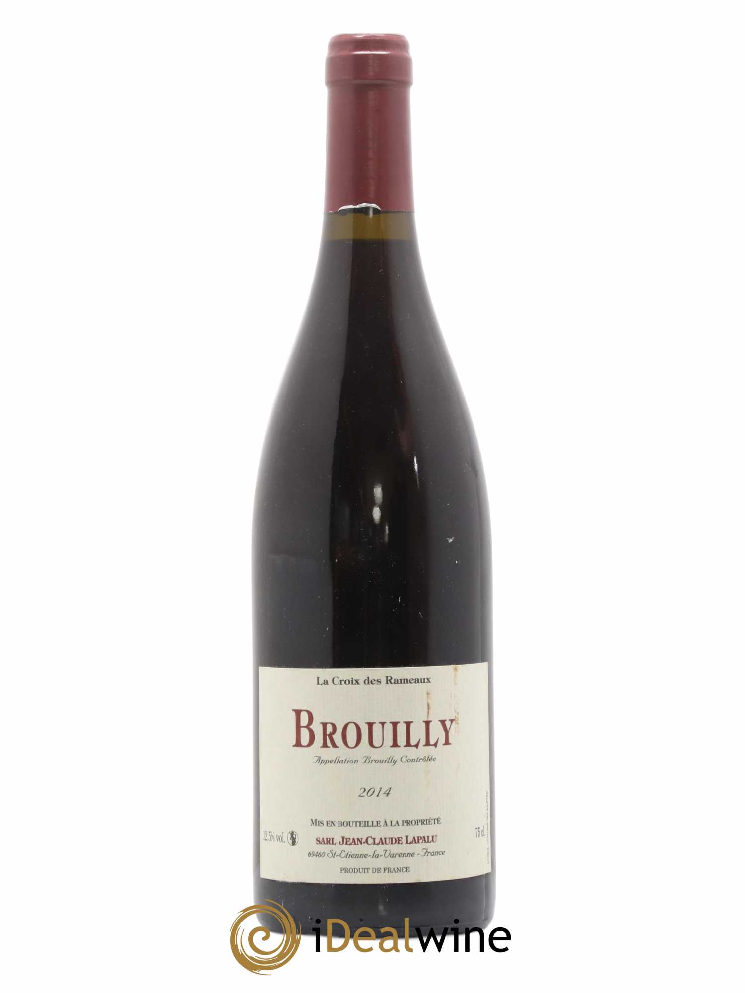 Brouilly La Croix des Rameaux Jean-Claude Lapalu 2014 - Lot de 1 bouteille - 0