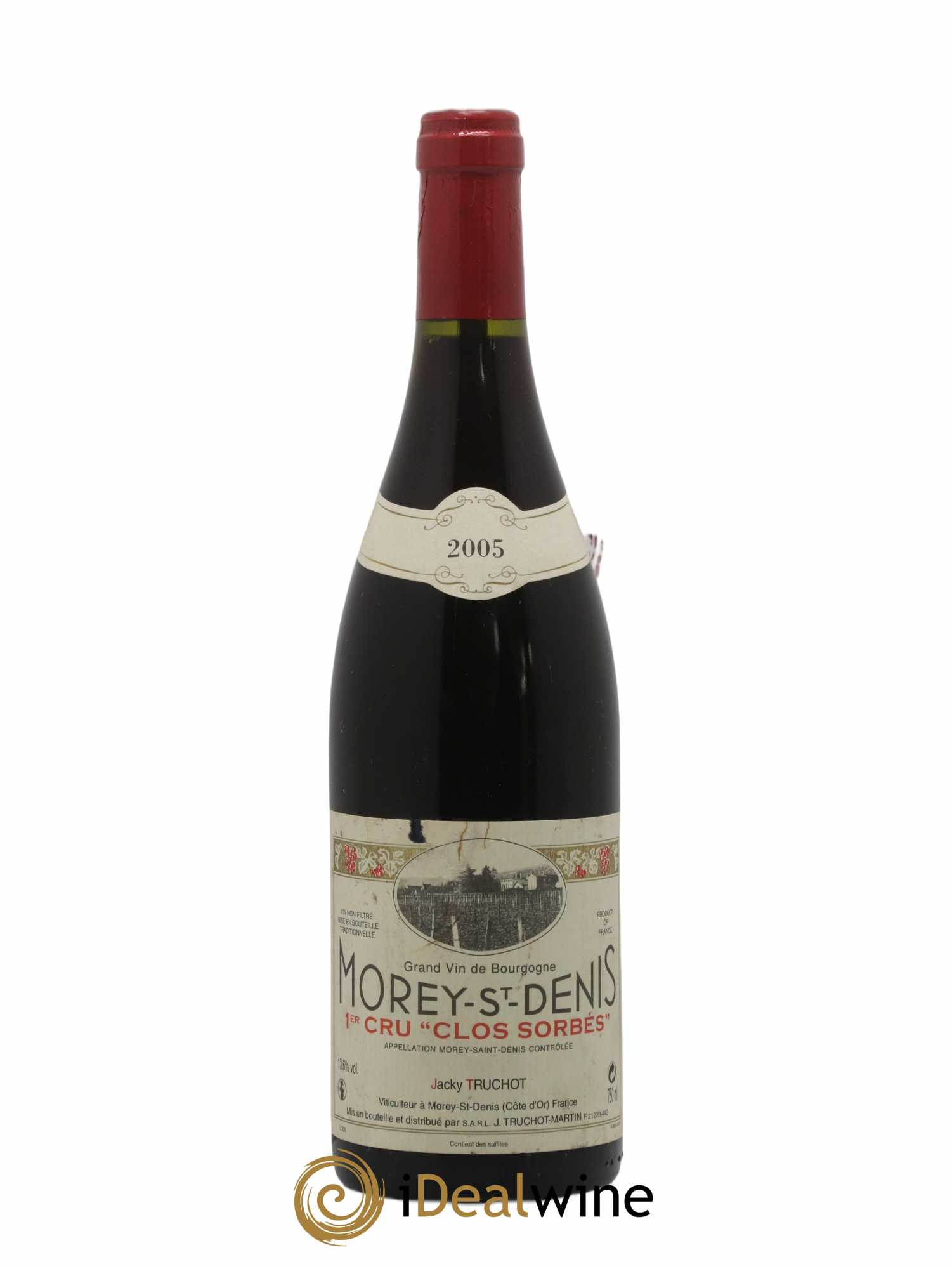 Morey-Saint-Denis 1er Cru Clos Sorbés Jacky Truchot 2005 - Lot de 1 bouteille - 0