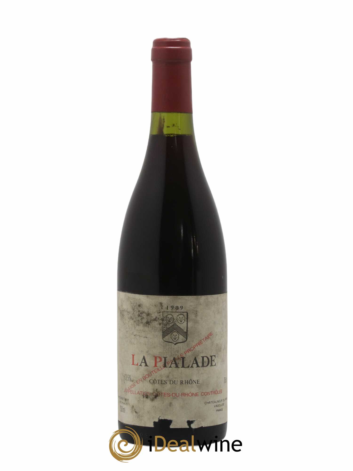 Côtes-du-Rhône La Pialade Emmanuel Reynaud 1989 - Lot de 1 bouteille - 0