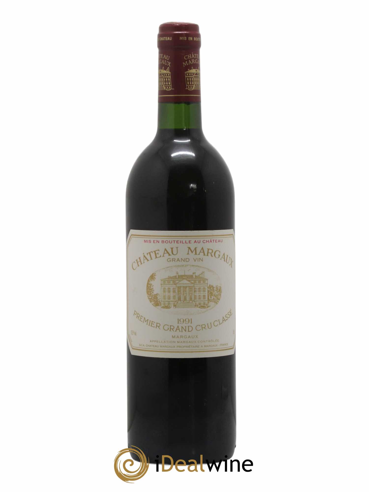 Château Margaux 1er Grand Cru Classé 1991 - Lot de 1 bouteille - 0