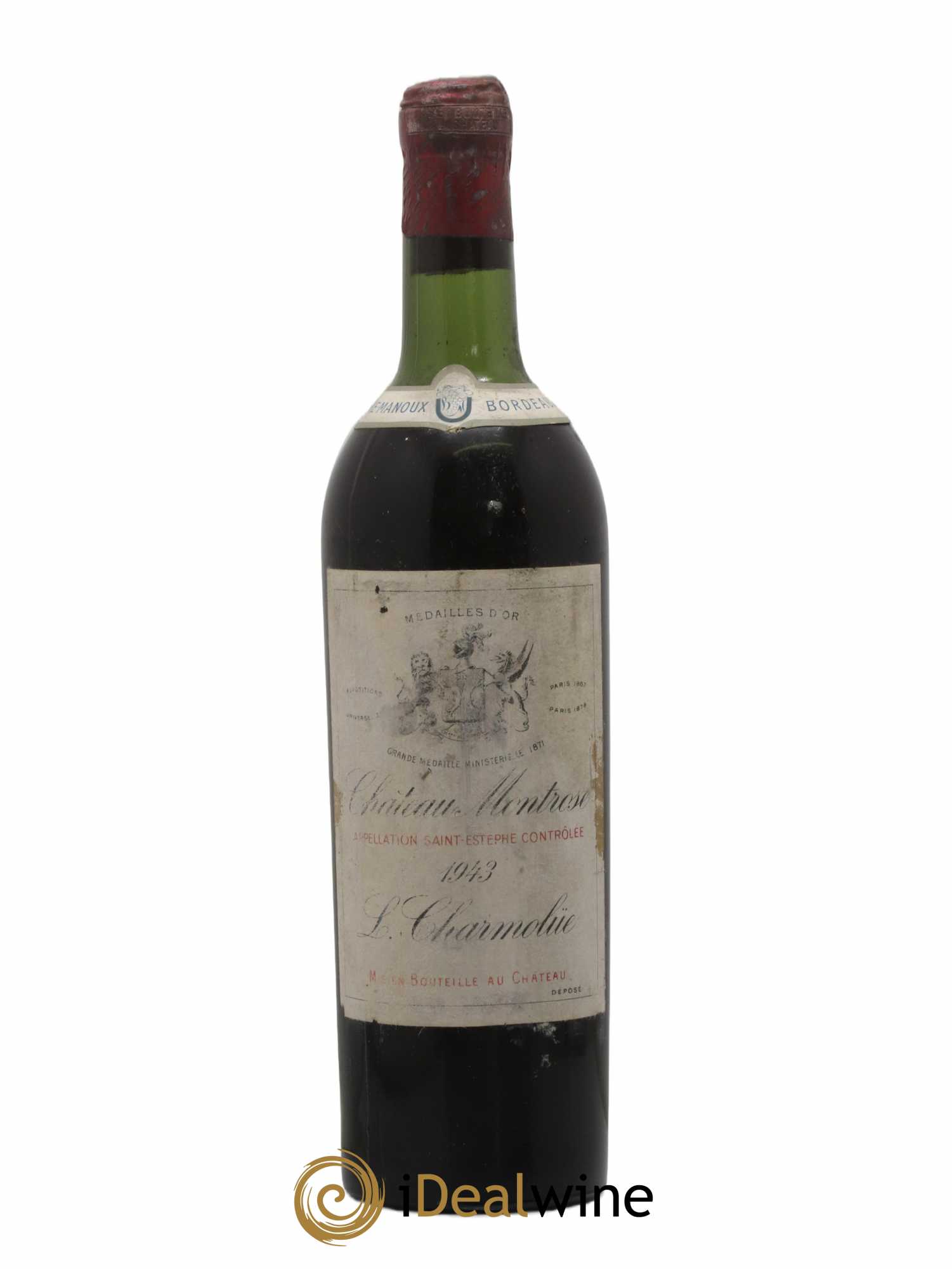 Château Montrose 2ème Grand Cru Classé 1943 - Lot de 1 bouteille - 0
