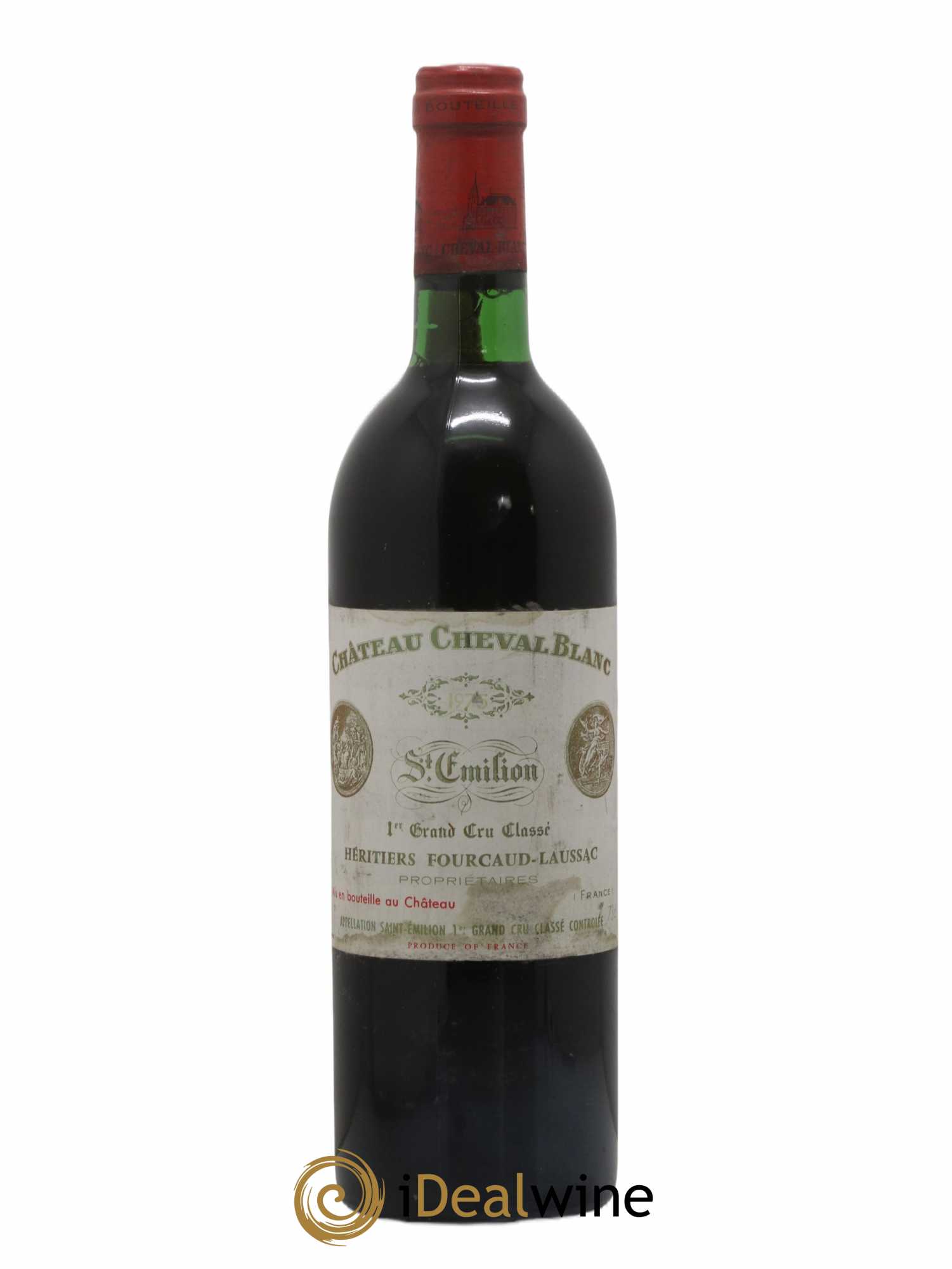 Château Cheval Blanc 1er Grand Cru Classé A 1975 - Lot de 1 bouteille - 0