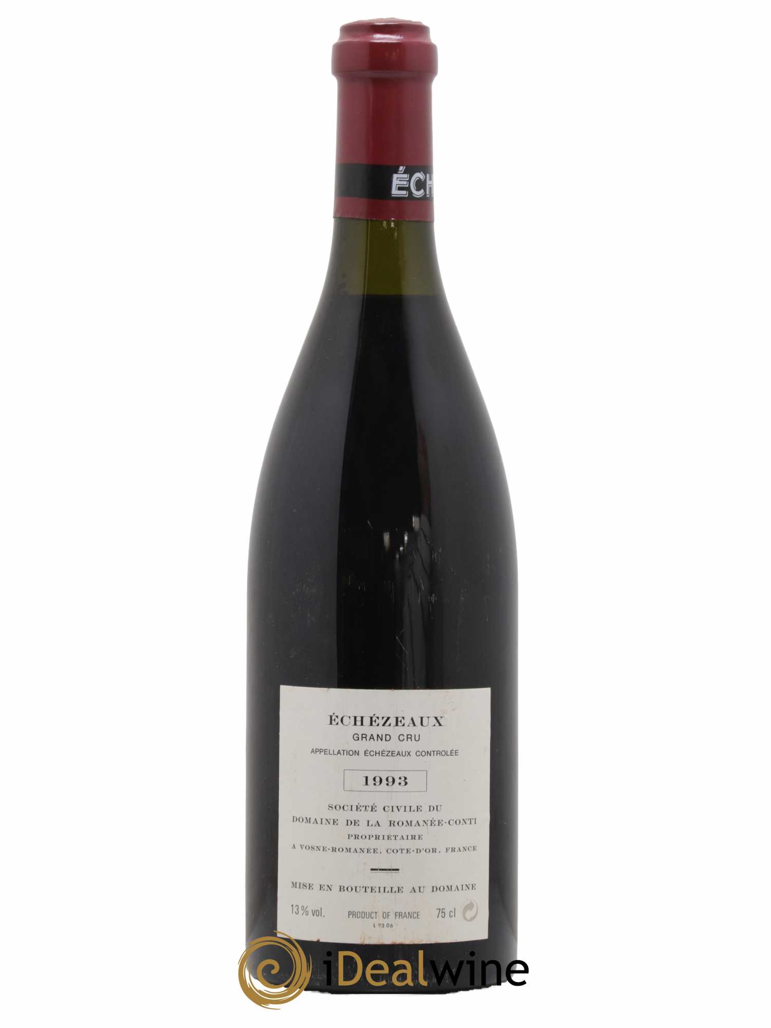 Echezeaux Grand Cru Domaine de la Romanée-Conti 1993 - Lot de 1 bouteille - 1