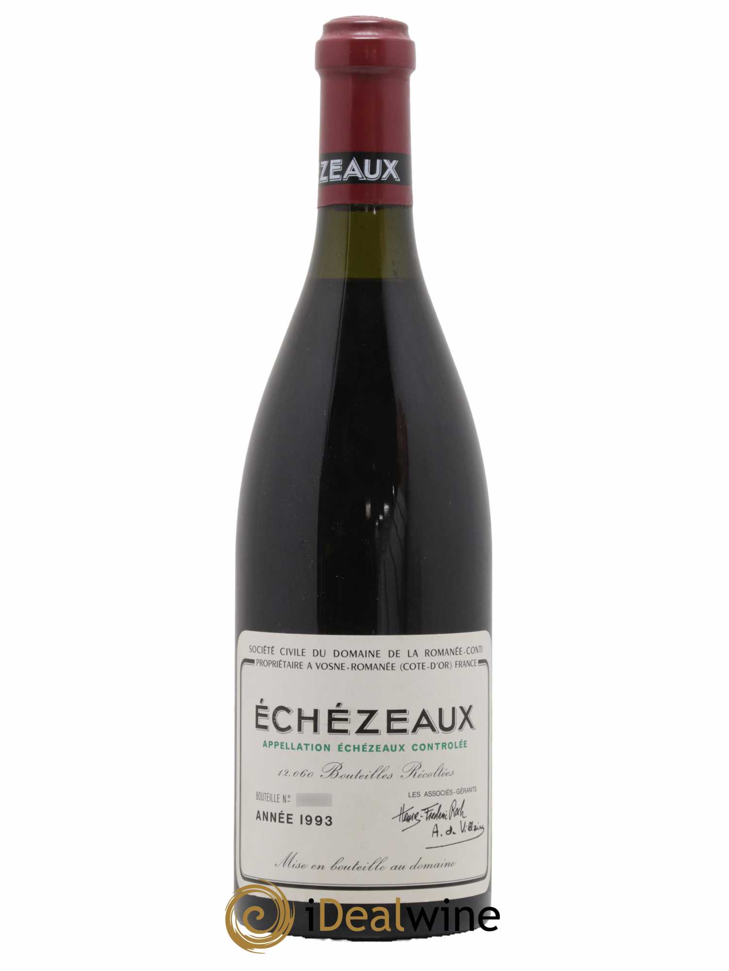 Echezeaux Grand Cru Domaine de la Romanée-Conti 1993 - Lot de 1 bouteille - 0
