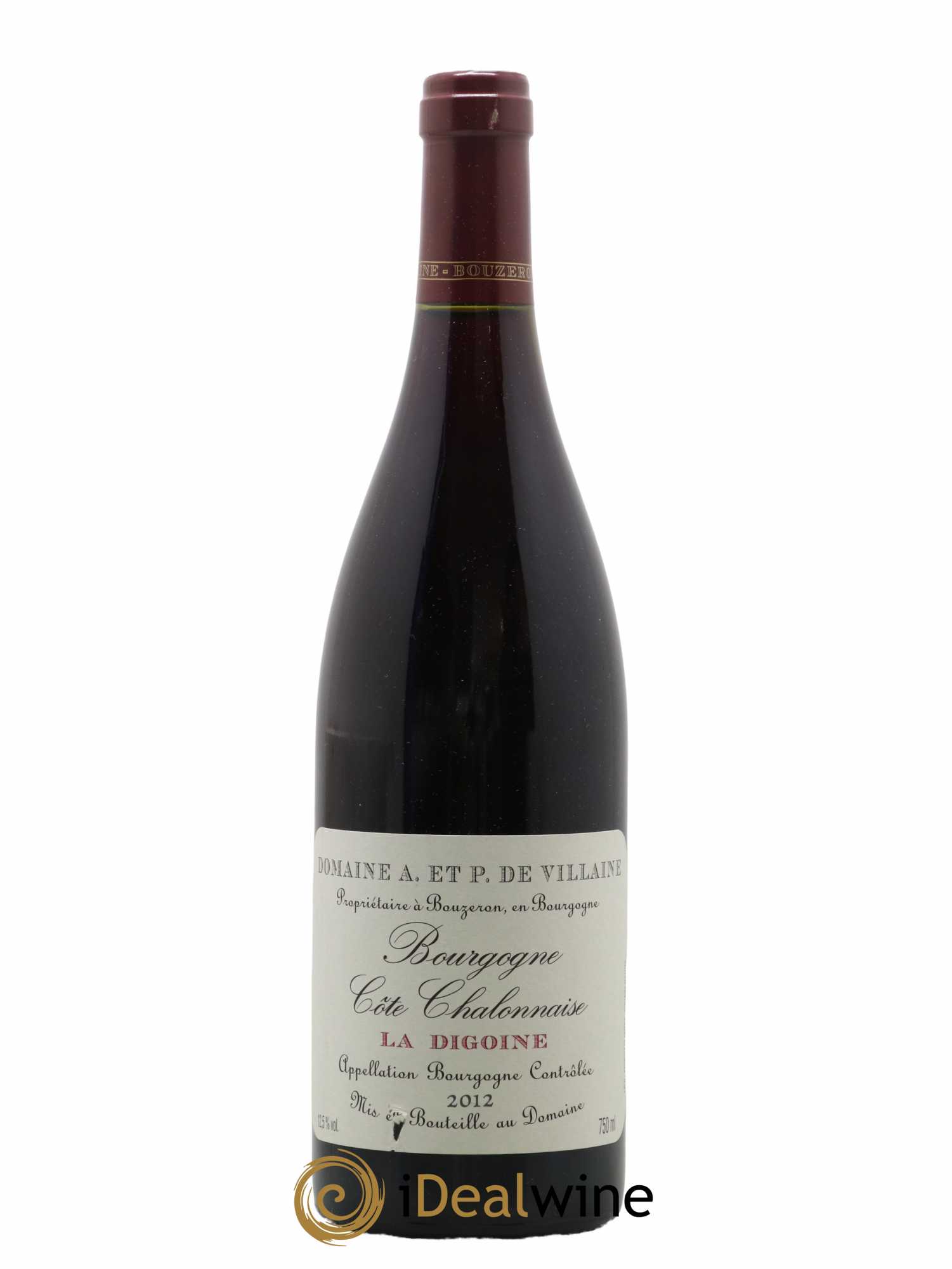 Bourgogne La Digoine Domaine de Villaine 2012 - Lot de 1 bouteille - 0