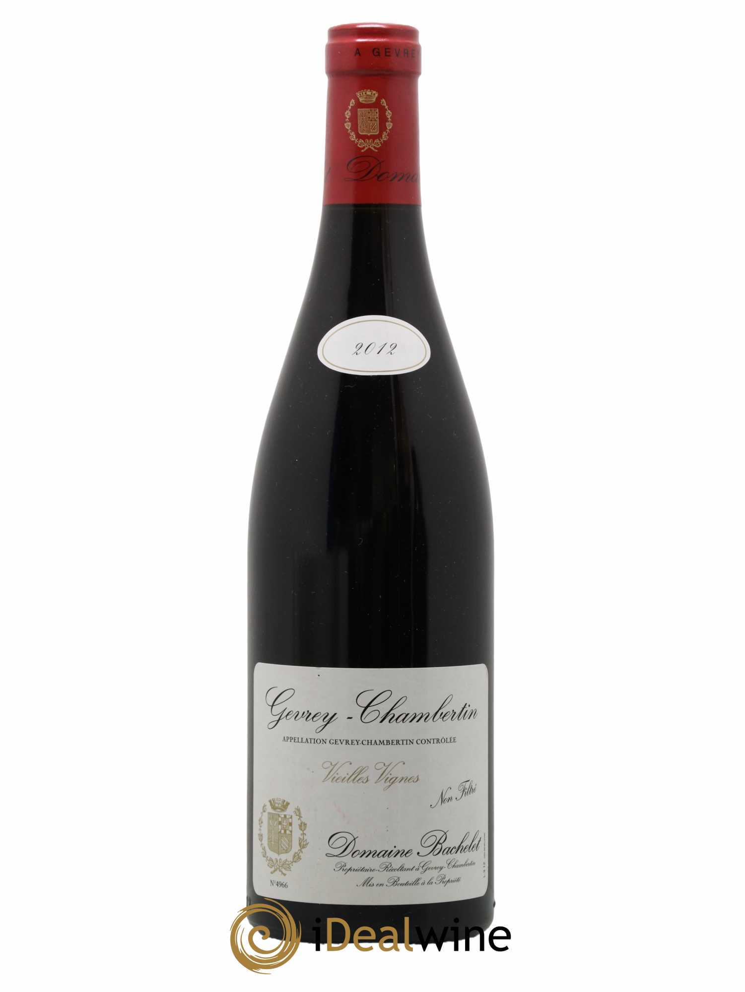 Gevrey-Chambertin Vieilles Vignes Denis Bachelet (Domaine) 2012 - Lot de 1 bouteille - 0