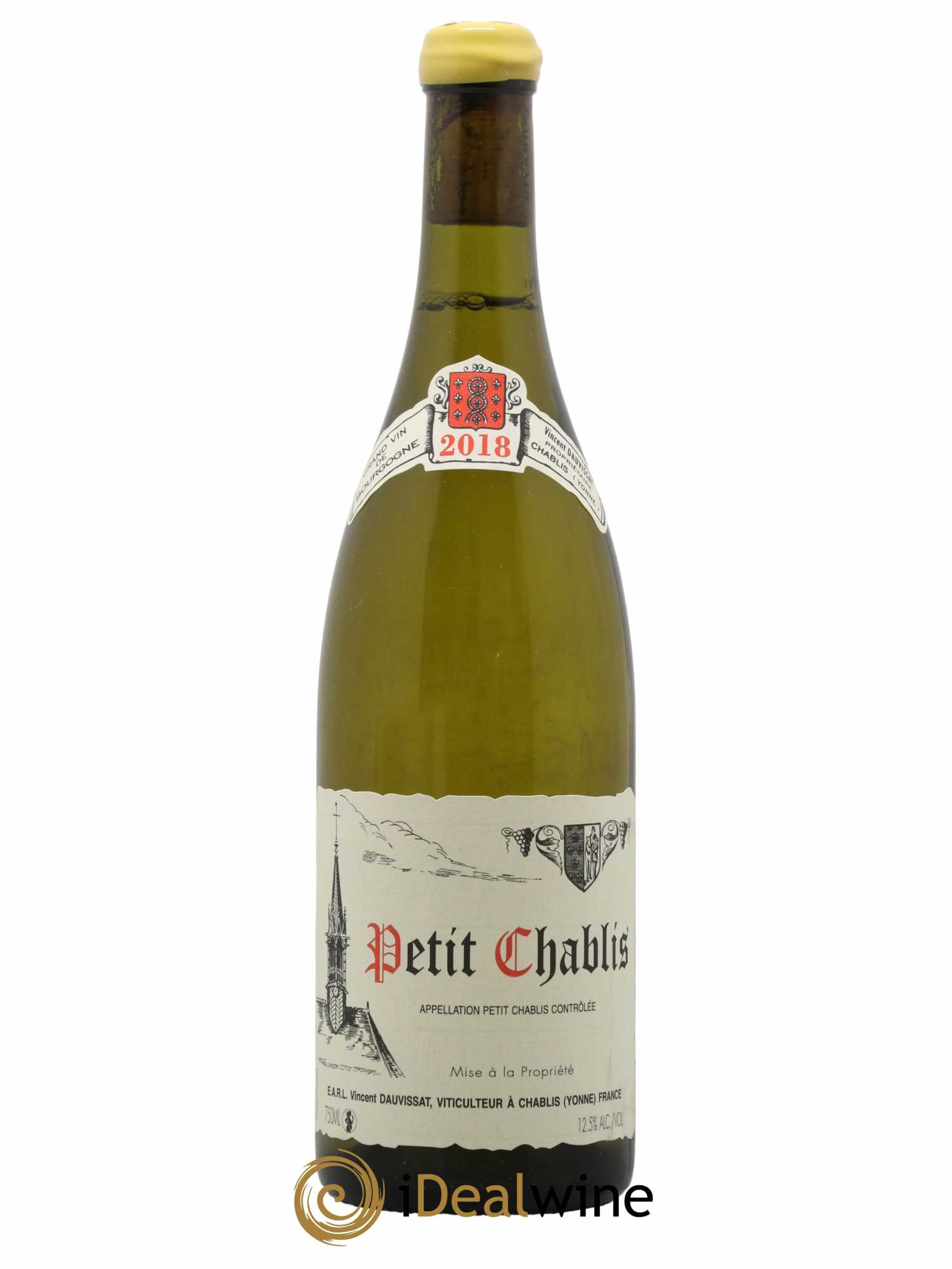 Petit Chablis Vincent Dauvissat (Domaine) 2018 - Lot de 1 bouteille - 0