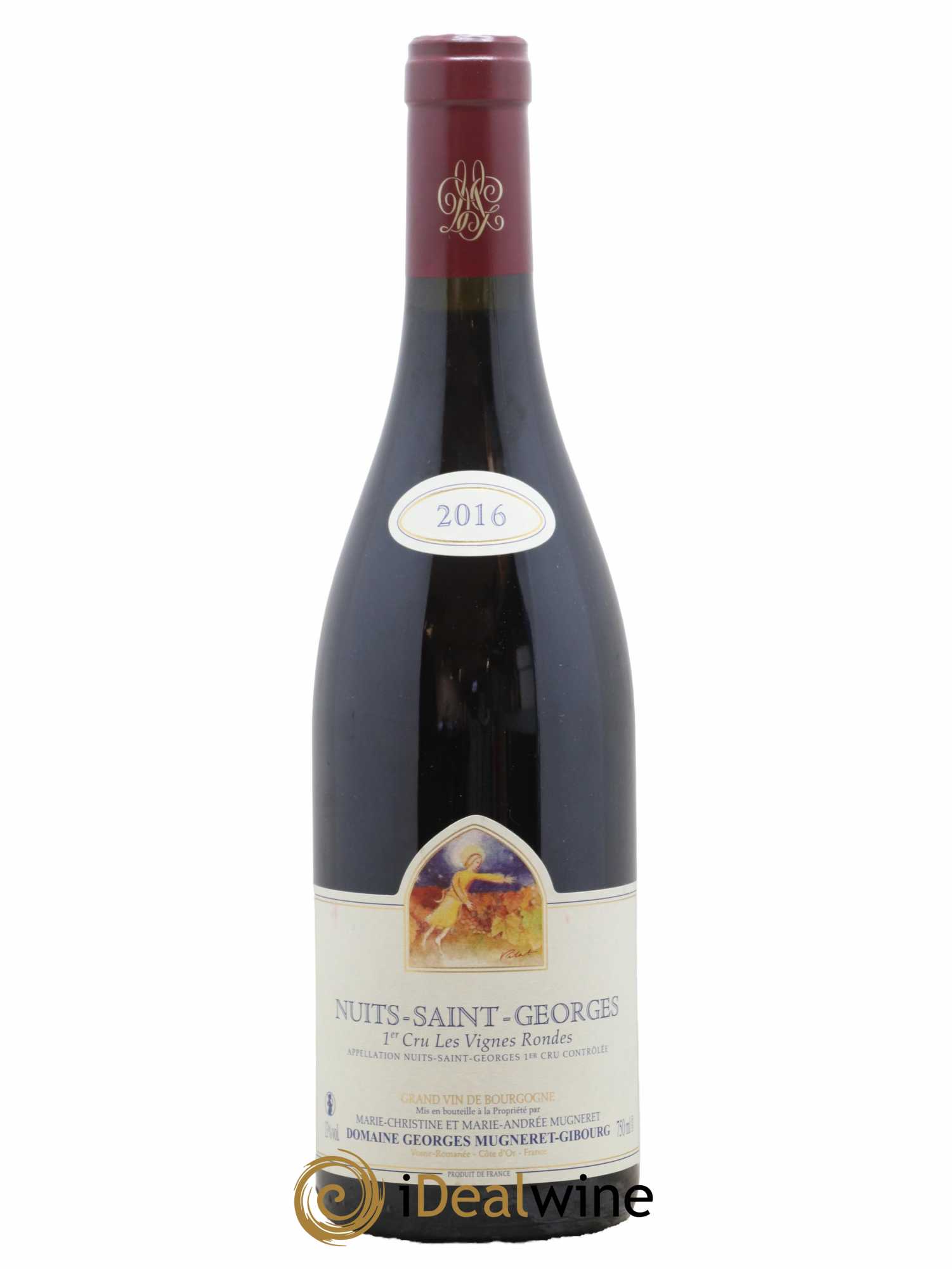 Nuits-Saint-Georges 1er Cru Les Vignes Rondes Mugneret-Gibourg (Domaine) 2016 - Lot de 1 bouteille - 0