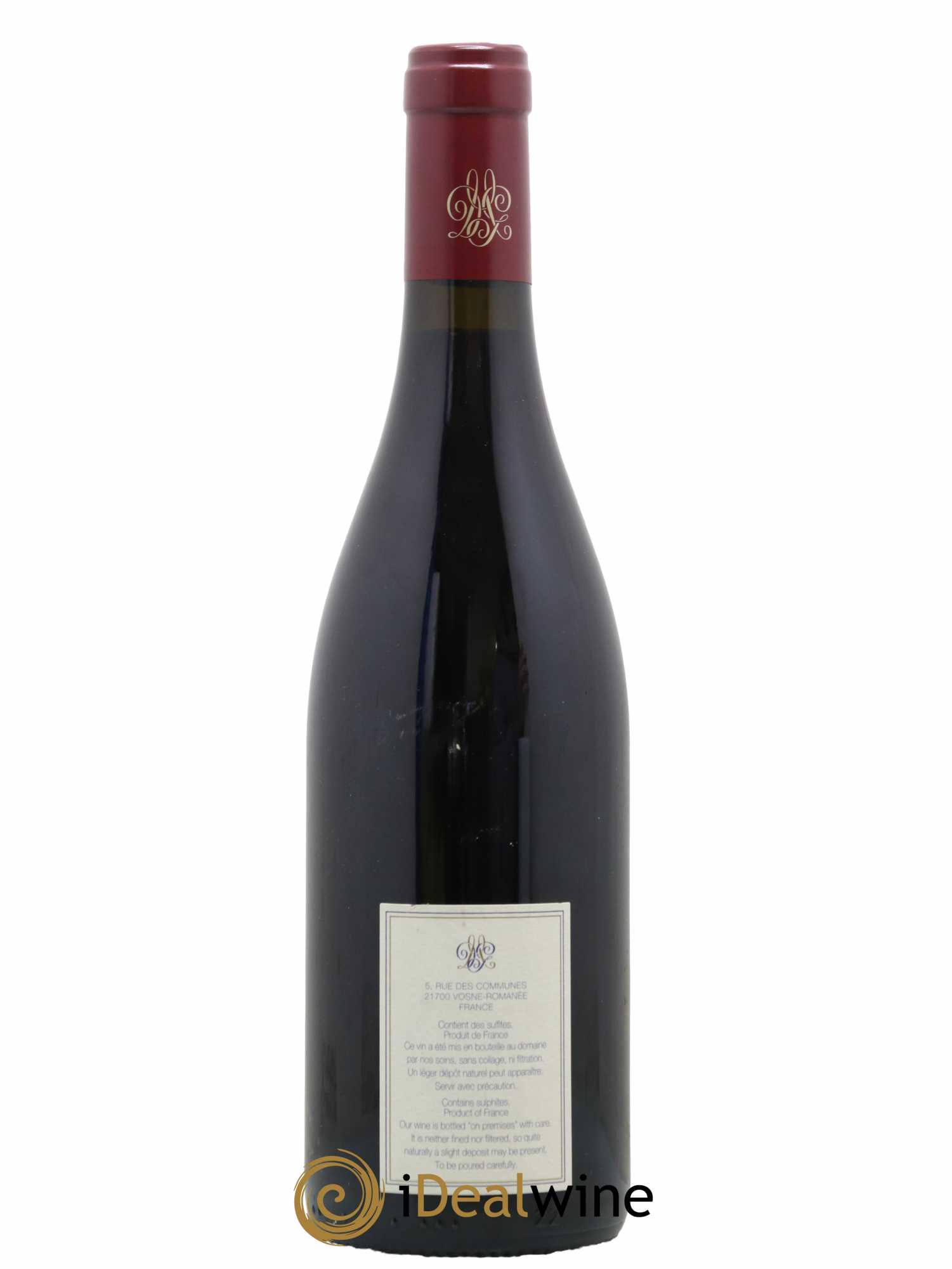 Nuits-Saint-Georges 1er Cru Les Vignes Rondes Mugneret-Gibourg (Domaine) 2016 - Lot de 1 bouteille - 1