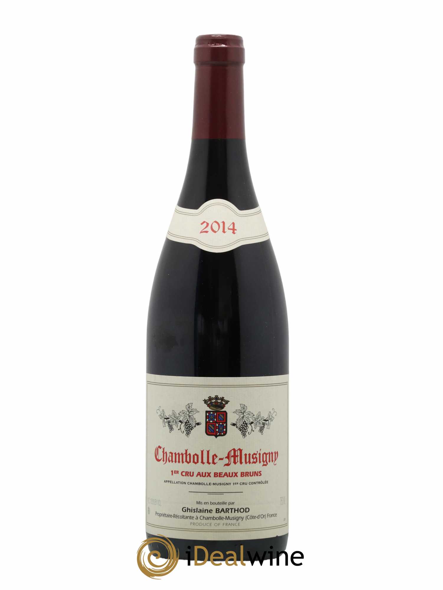 Chambolle-Musigny 1er Cru Aux Beaux Bruns Ghislaine Barthod 2014 - Lot de 1 bouteille - 0