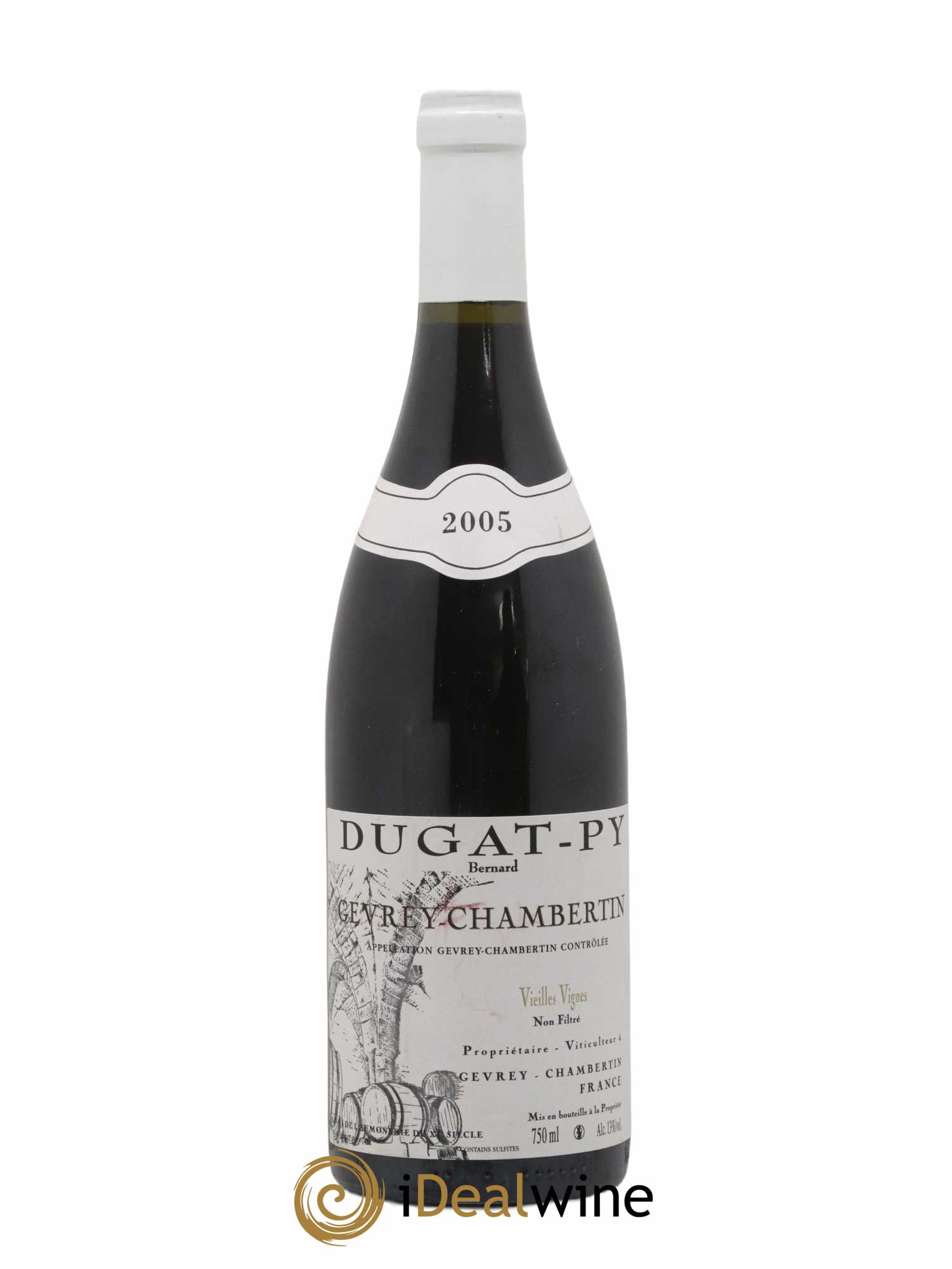 Gevrey-Chambertin Vieilles Vignes Dugat-Py 2005 - Lot de 1 bouteille - 0