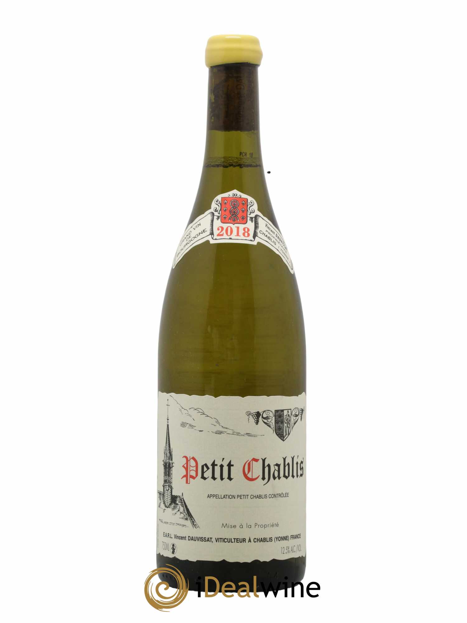 Petit Chablis Vincent Dauvissat (Domaine) 2018 - Lot de 1 bouteille - 0