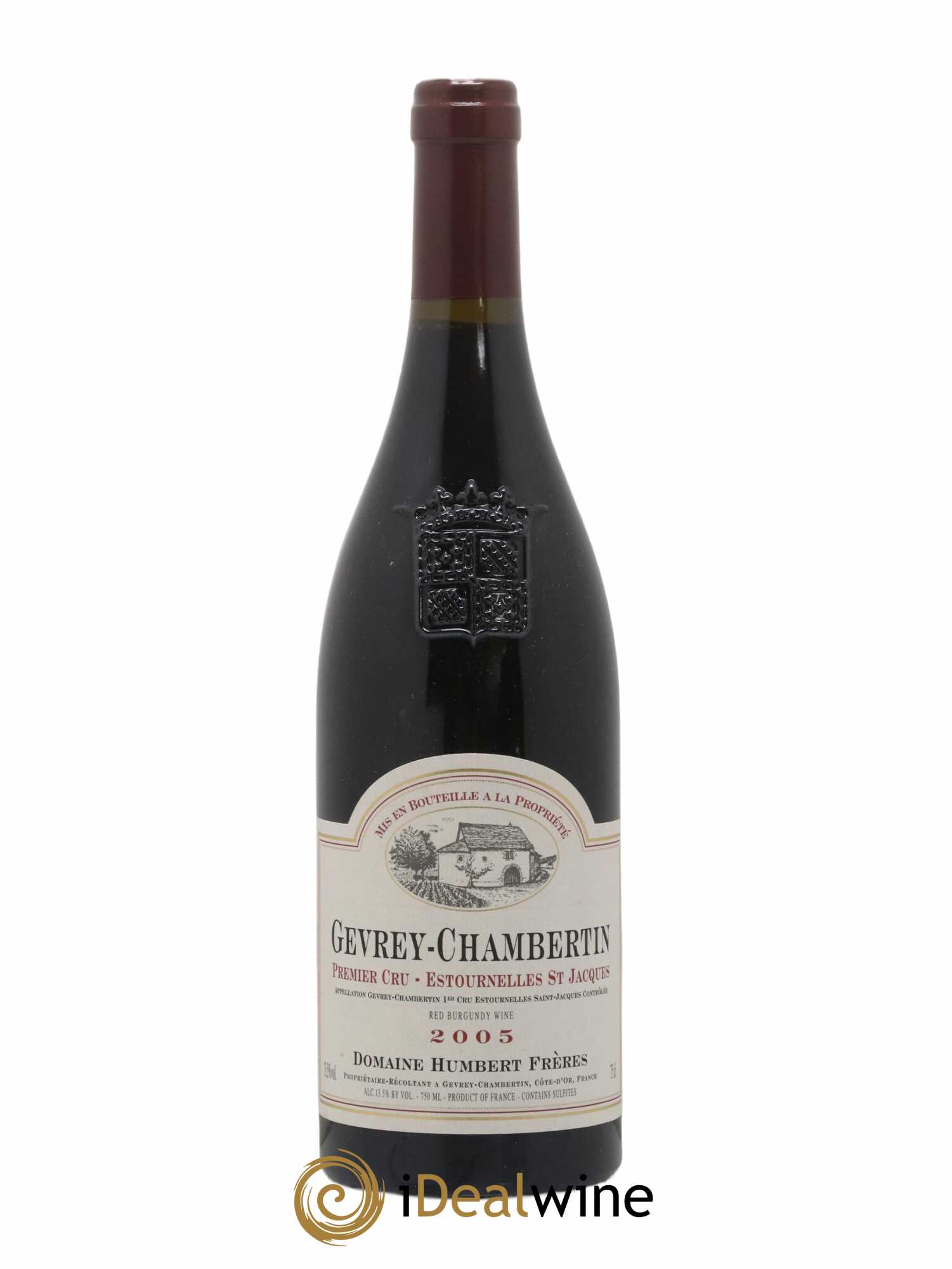 Gevrey-Chambertin 1er Cru Estournelles Saint-Jacques Humbert (Domaine) 2005 - Lot de 1 bouteille - 0