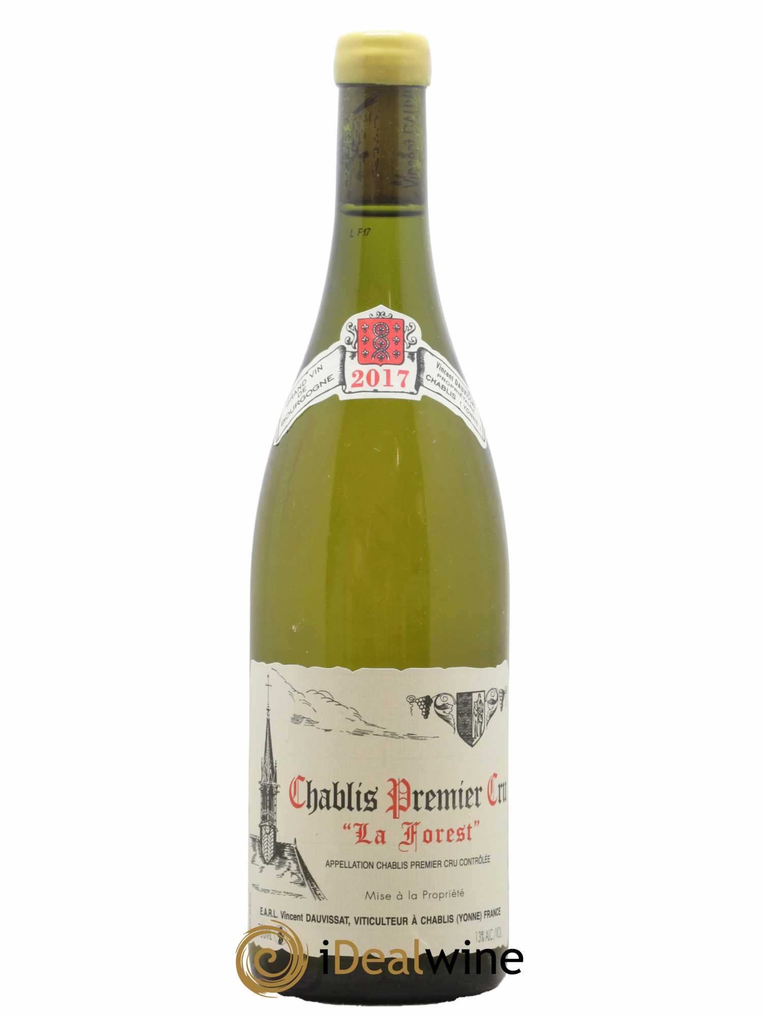 Chablis 1er Cru La Forest Vincent Dauvissat (Domaine) 2017 - Lot de 1 bouteille - 0