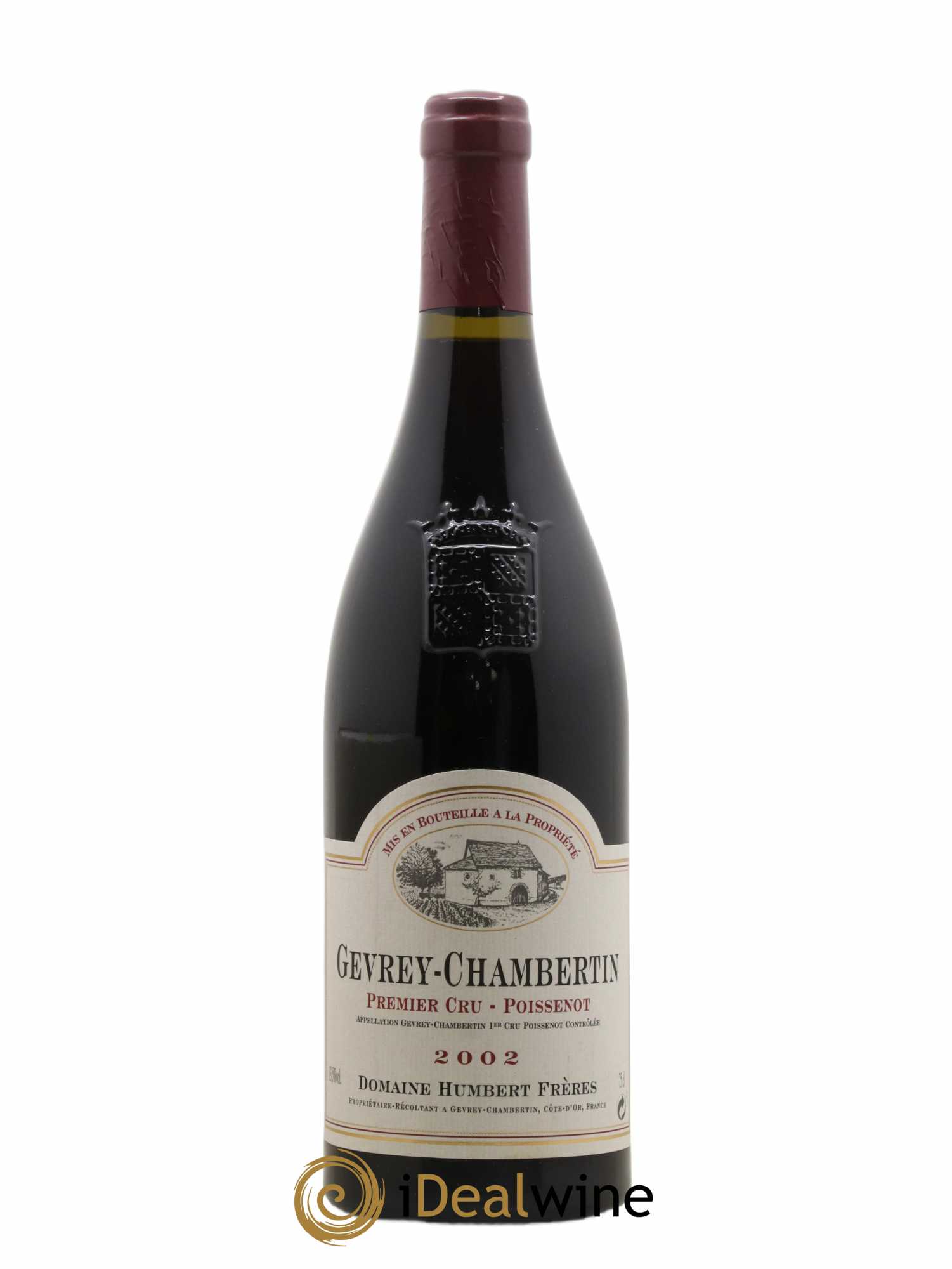 Gevrey-Chambertin 1er Cru Poissenot Humbert (Domaine) 2002 - Lot de 1 bouteille - 0