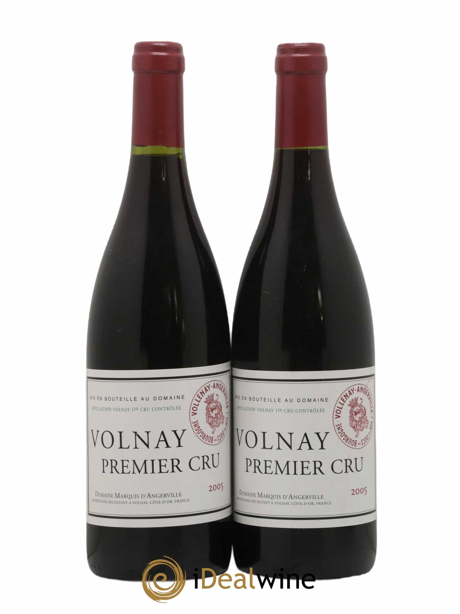 Volnay 1er Cru Marquis d'Angerville (Domaine) 2005 - Lot de 2 bouteilles - 0