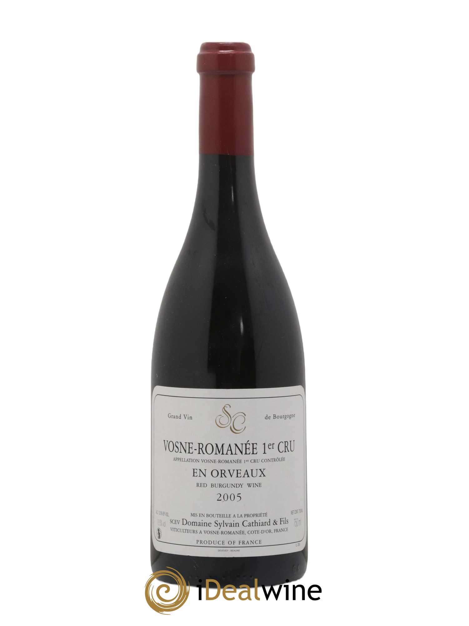 Vosne-Romanée 1er Cru En Orveaux Sylvain Cathiard & Fils 2005 - Lot de 1 bouteille - 0