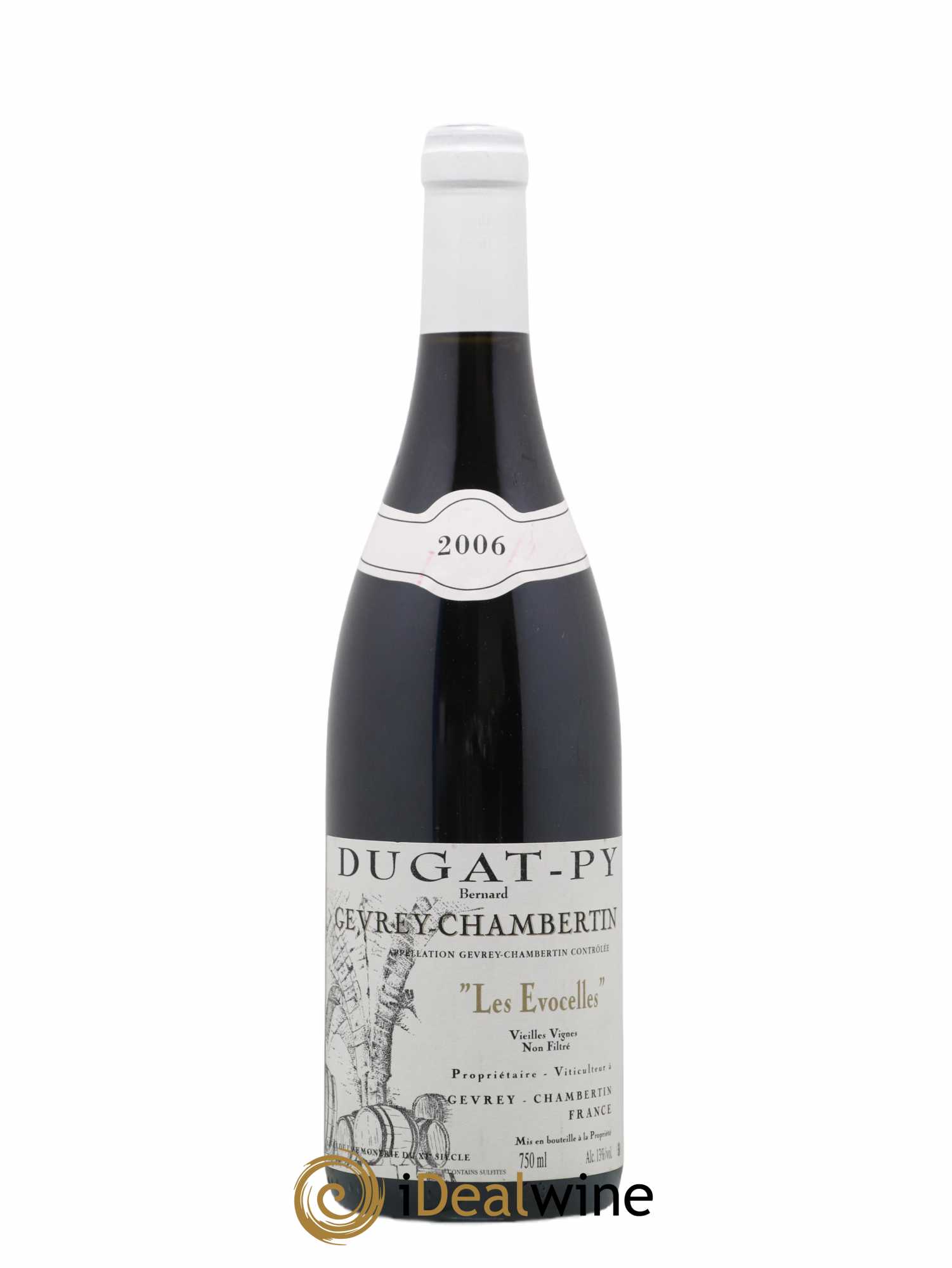 Gevrey-Chambertin Les Evocelles Vieilles Vignes Dugat-Py 2006 - Lot de 1 bouteille - 0