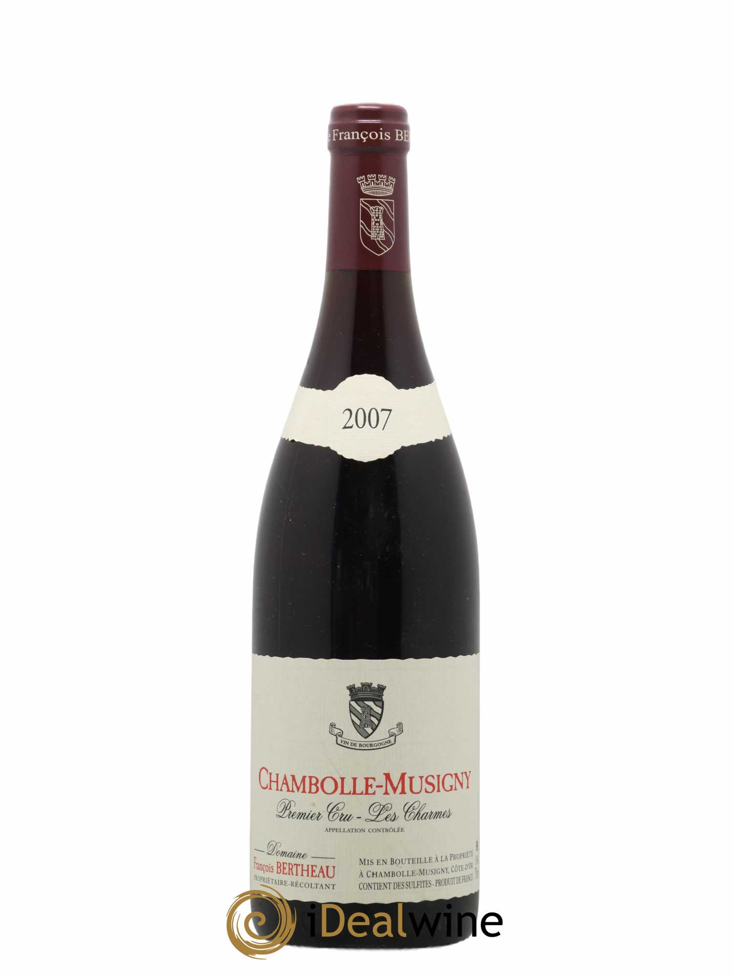 Chambolle-Musigny 1er Cru Les Charmes François Bertheau 2007 - Lot de 1 bouteille - 0