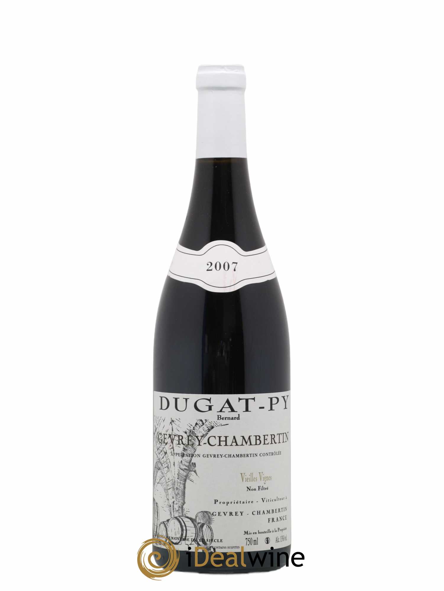 Gevrey-Chambertin Vieilles Vignes Dugat-Py 2007 - Lot de 1 bouteille - 0