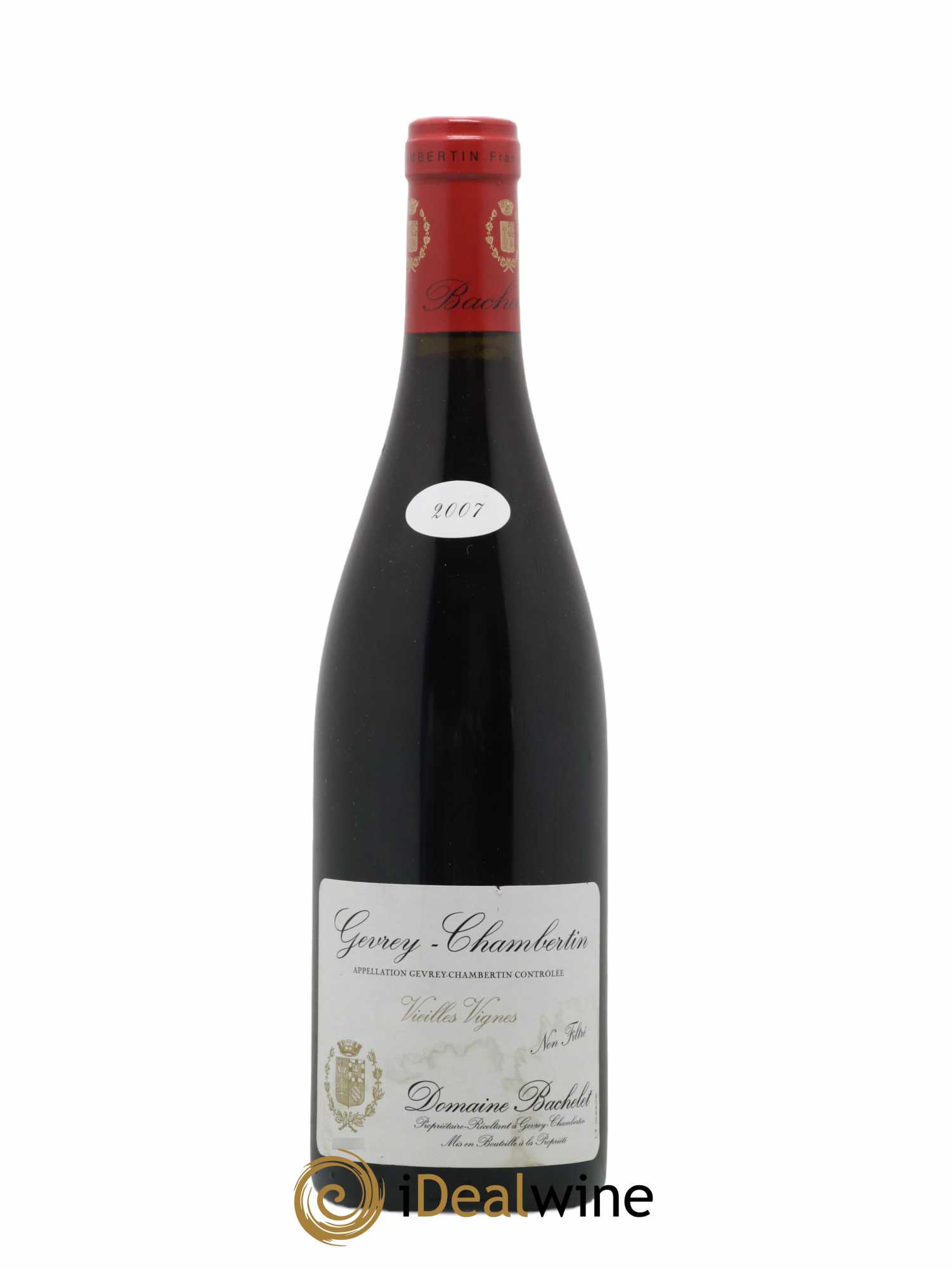 Gevrey-Chambertin Vieilles Vignes Denis Bachelet (Domaine) 2007 - Lot de 1 bouteille - 0