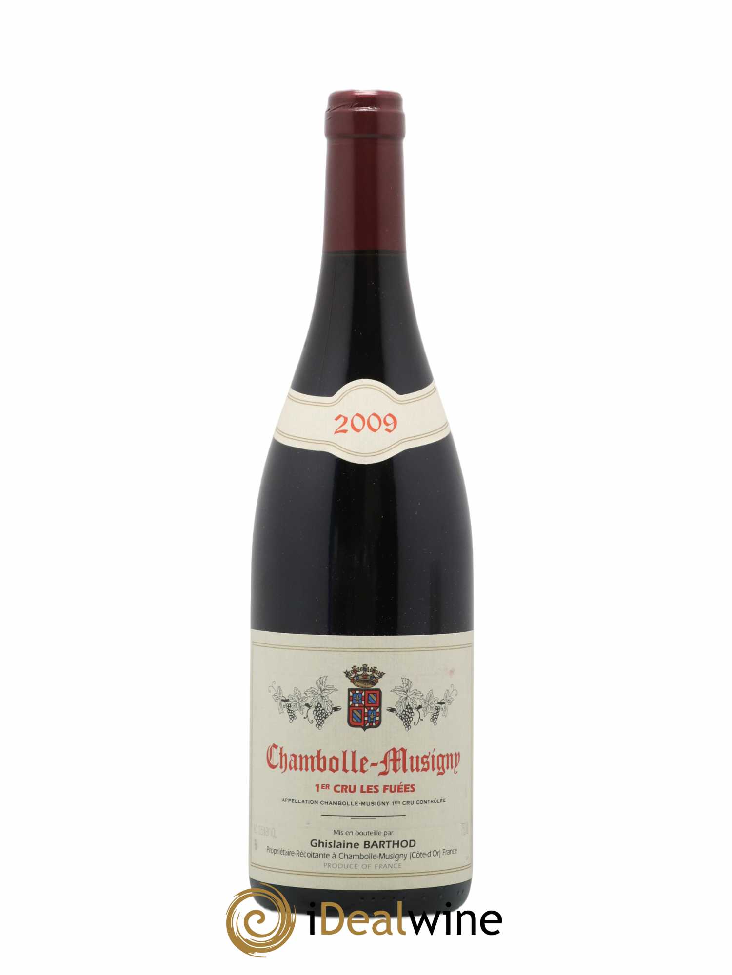 Chambolle-Musigny 1er Cru Les Fuées Ghislaine Barthod 2009 - Lot de 1 bouteille - 0