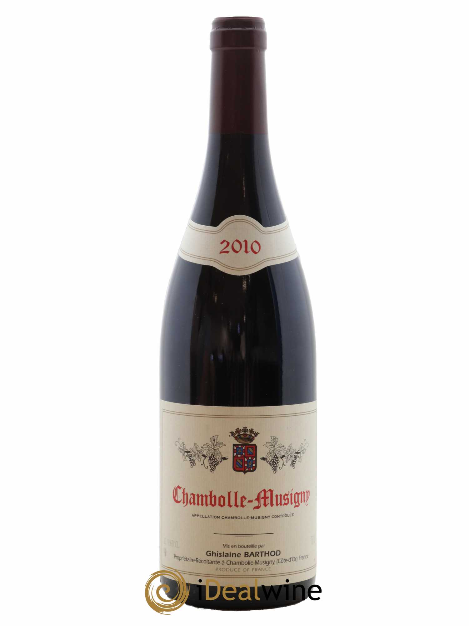 Chambolle-Musigny Ghislaine Barthod 2010 - Lot de 1 bouteille - 0