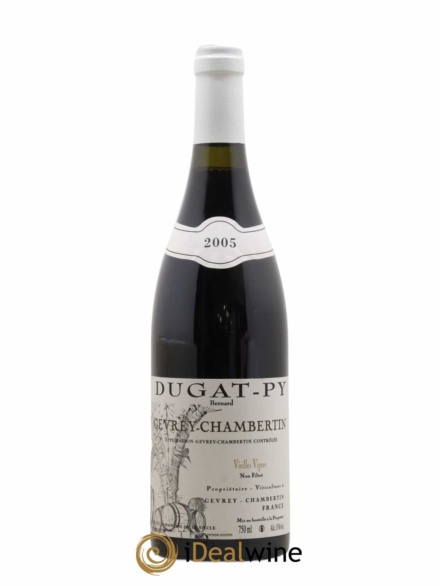 Gevrey-Chambertin Vieilles Vignes Dugat-Py 2005 - Lot de 1 bouteille - 0